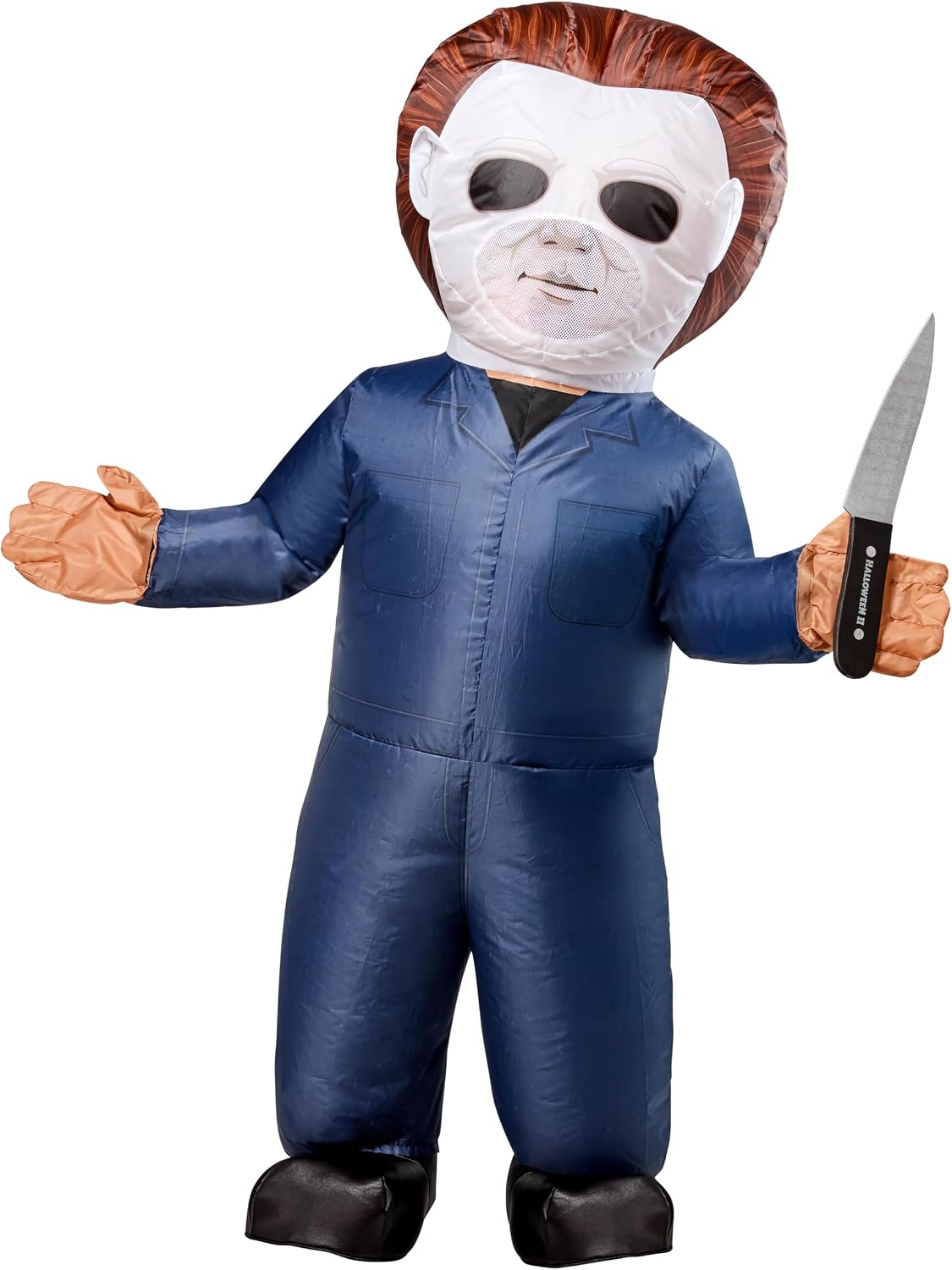 Detalle de Rubies 1001478 Michael Myers Inflatable Kids' Costume, Fan and Power Pack