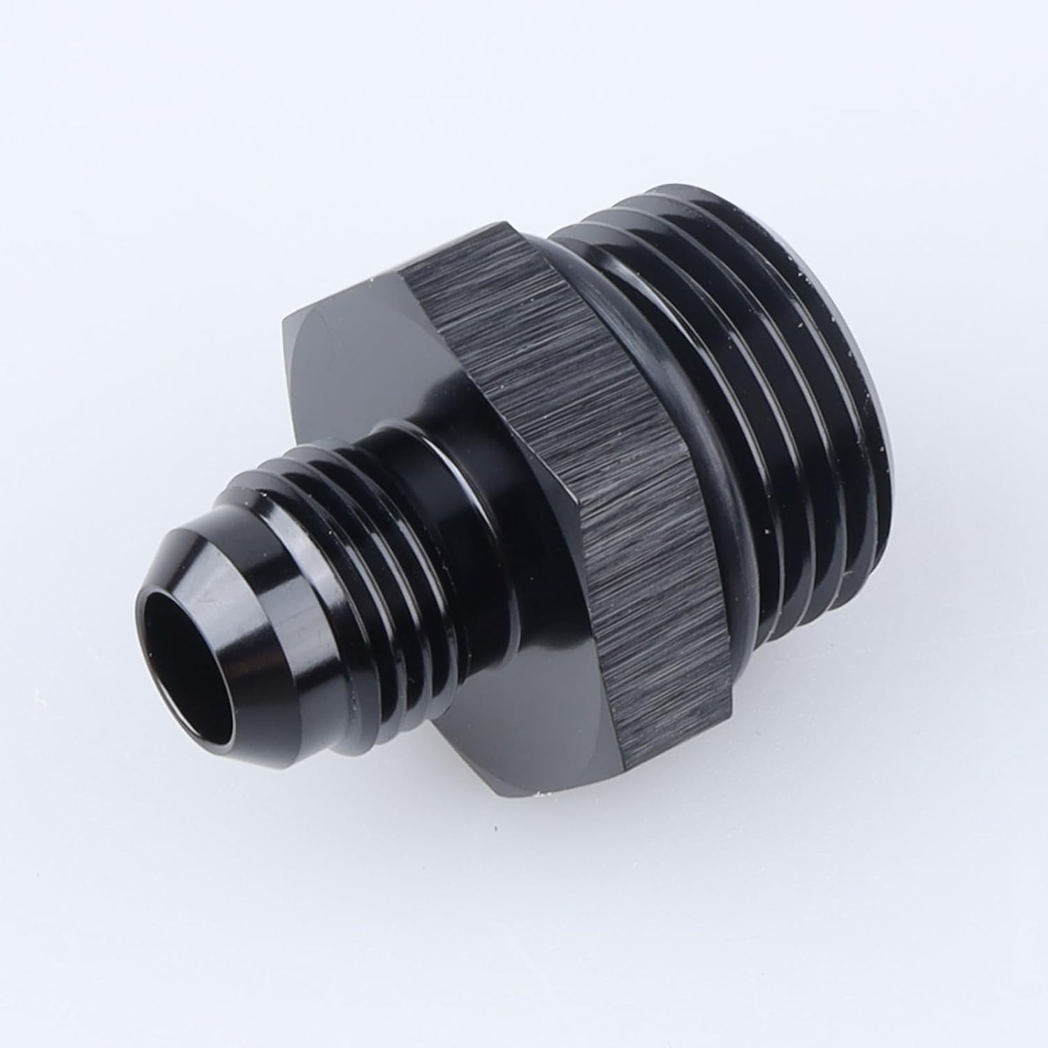 Detalle de AC Performance -6 AN to -10 ORB Fitting Adapter (Male Flare to Male ORB O-ring) in Black