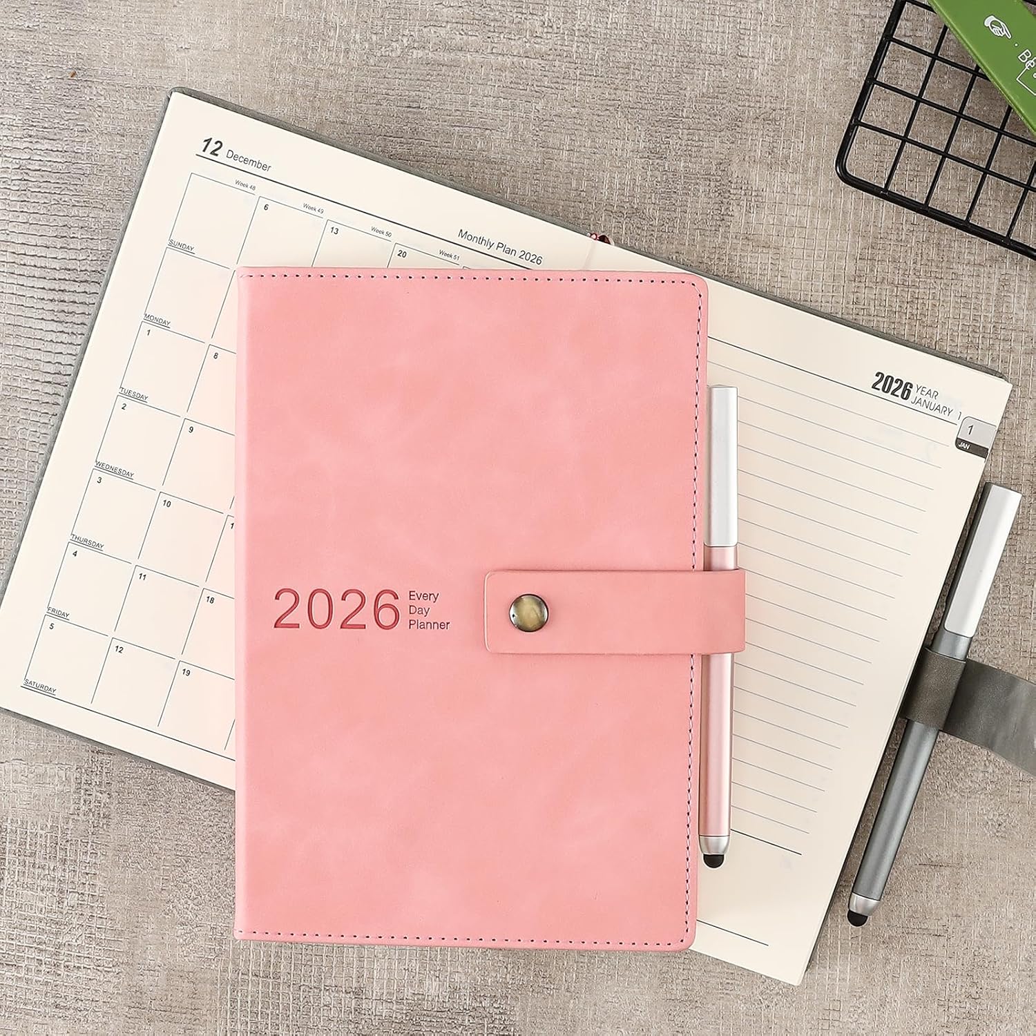 Thumbnail 5 de Agenda accademica 2026 A5 giornaliera, una pagina al giorno 📘