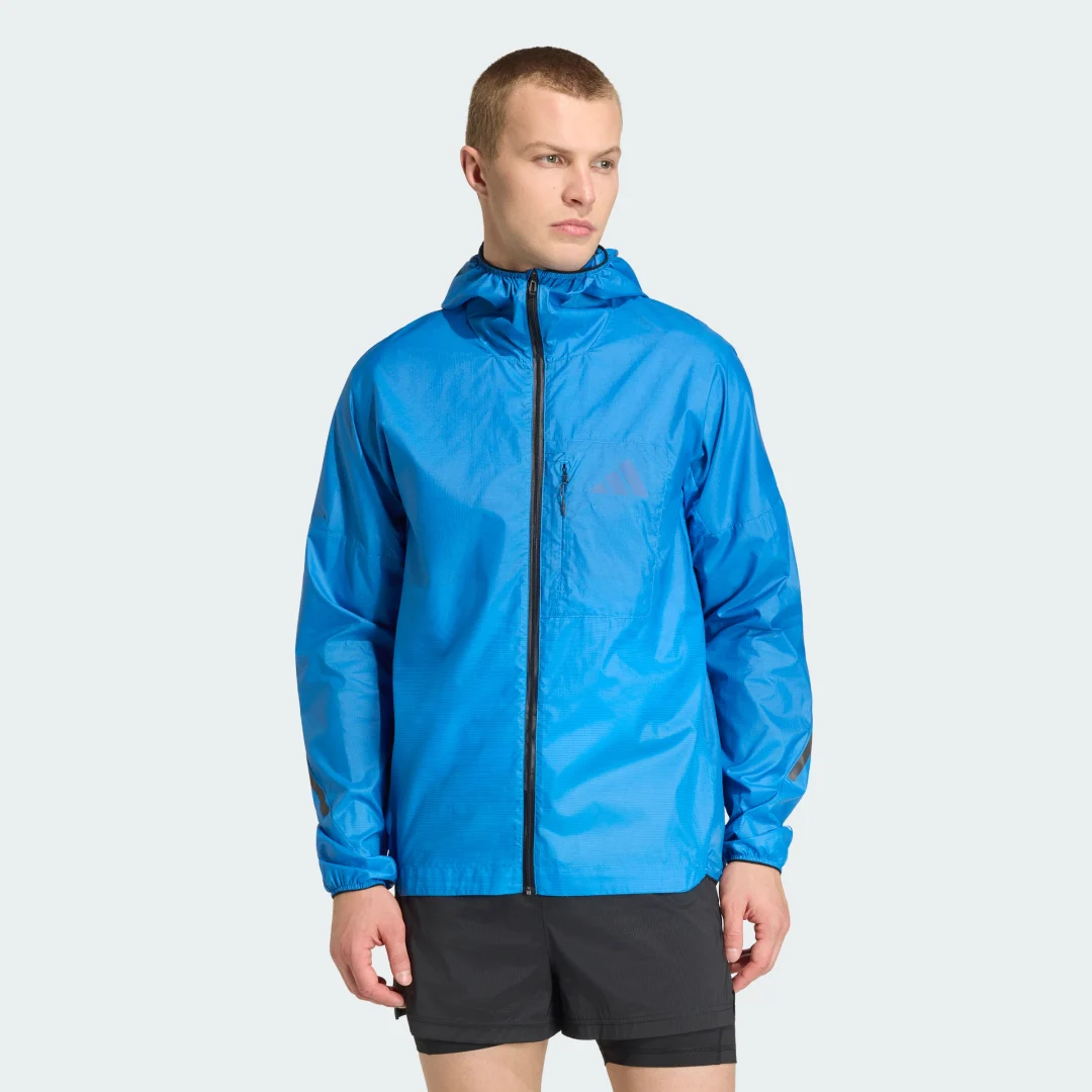 Detalle de Chaqueta Terrex Xperior CLIMA365 Light Windweave de Adidas: azul para exteriores, con envío gratis y 30 días de devolución