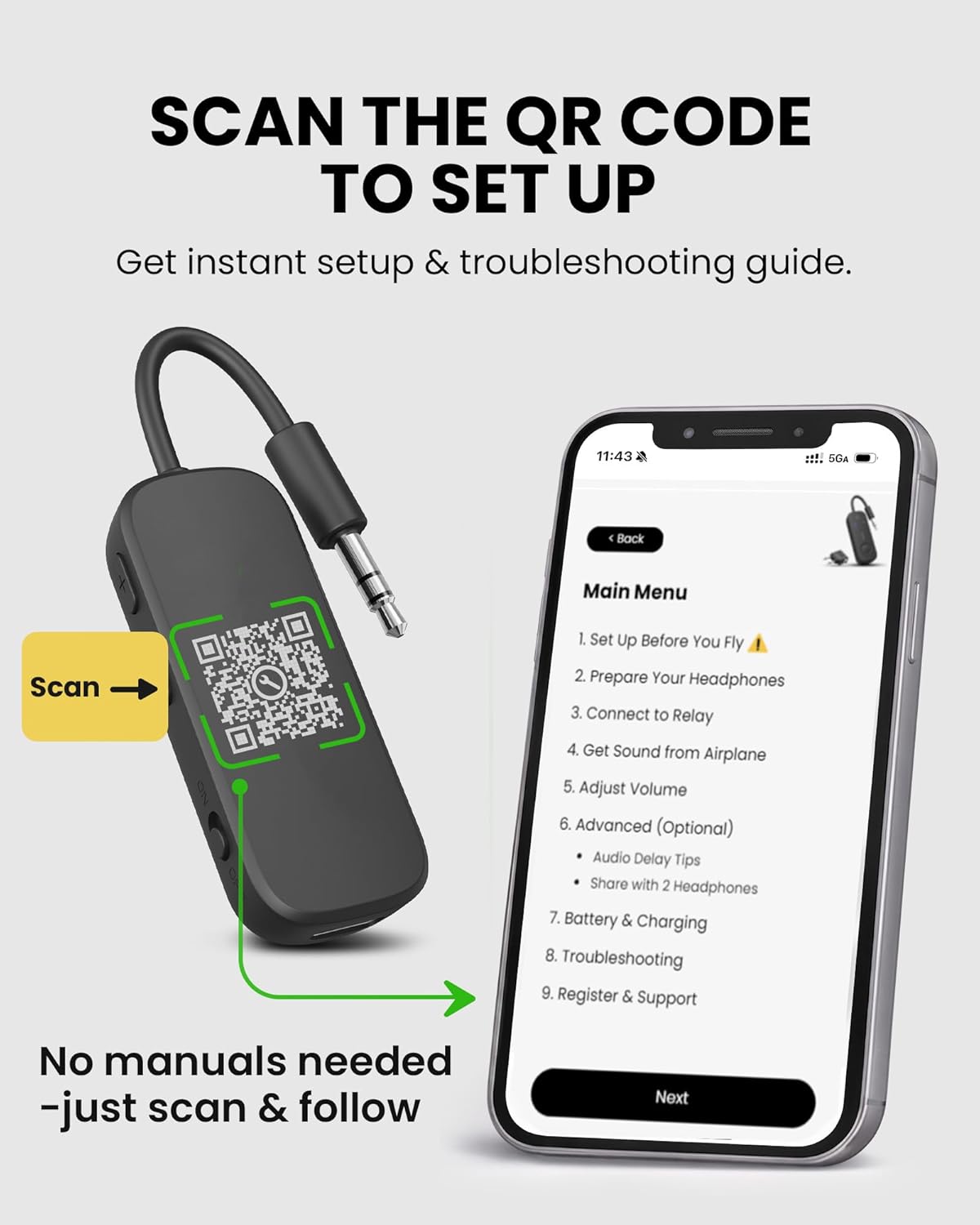 Thumbnail 5 de Avantree Relay Bluetooth 5.3 Adapter 20 Std