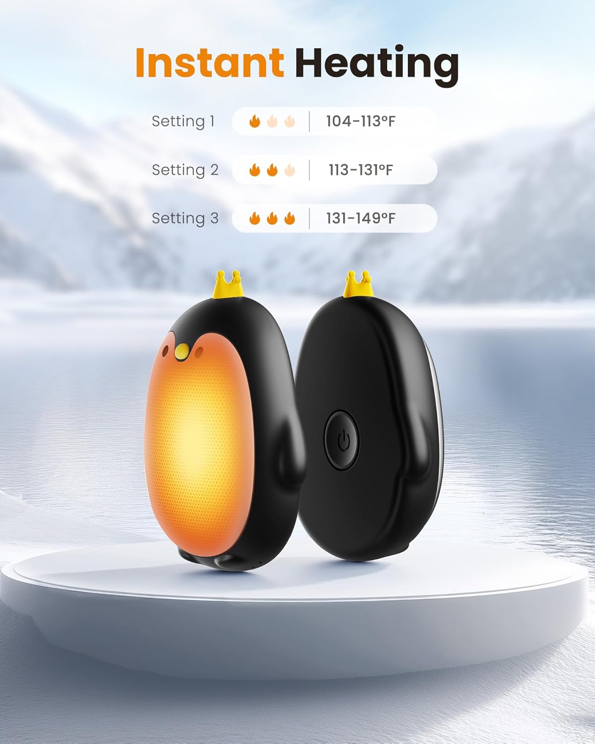 Detalle de Gaiatop Magnetic Hand Warmers 2-pack