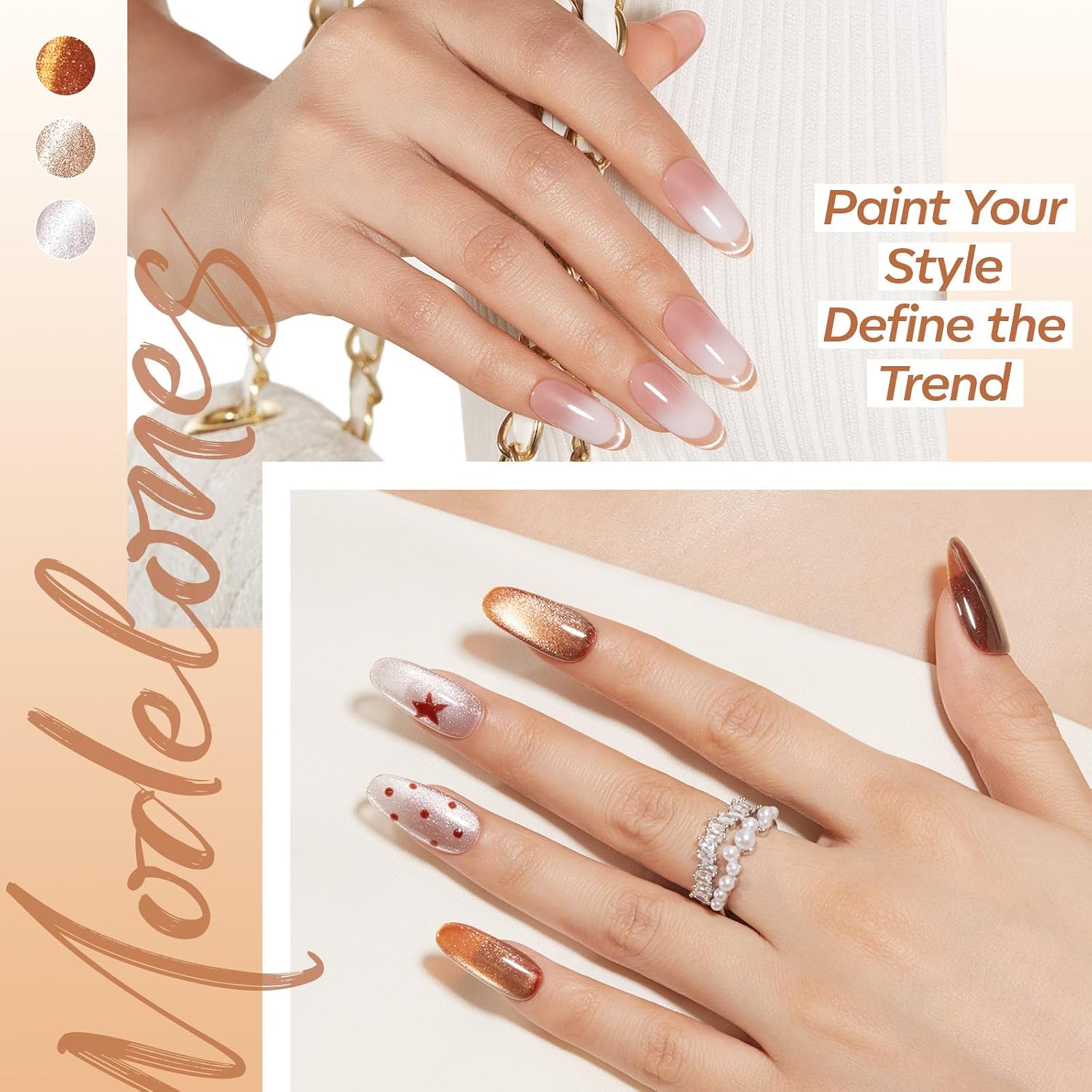 Detalle 2 de Modelones Cat Eye Gel Nail Polish Set