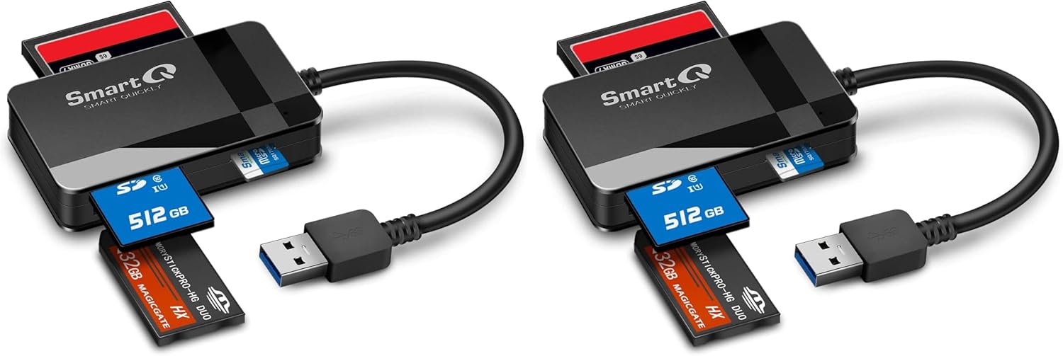 Thumbnail 6 de SmartQ C368 USB 3.0 Card Reader – Four-In-One, Plug N Play