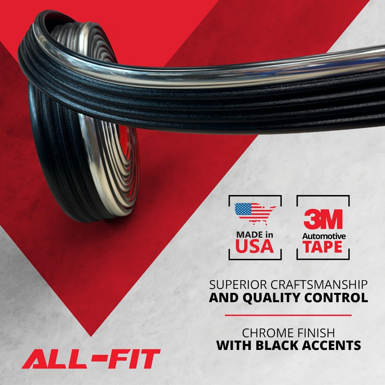 Detalle 2 de All-Fit Automotive Body Side Molding 26 ft