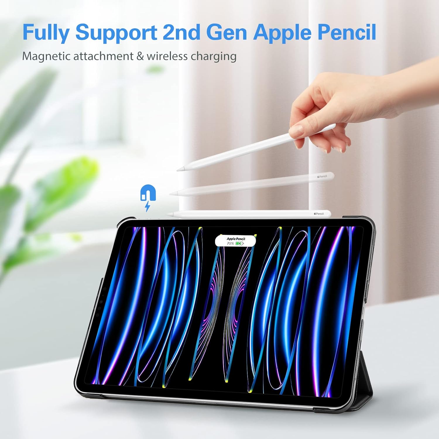 Detalle 2 de ProCase Smart Case for iPad Pro 11 Inch Slim Stand