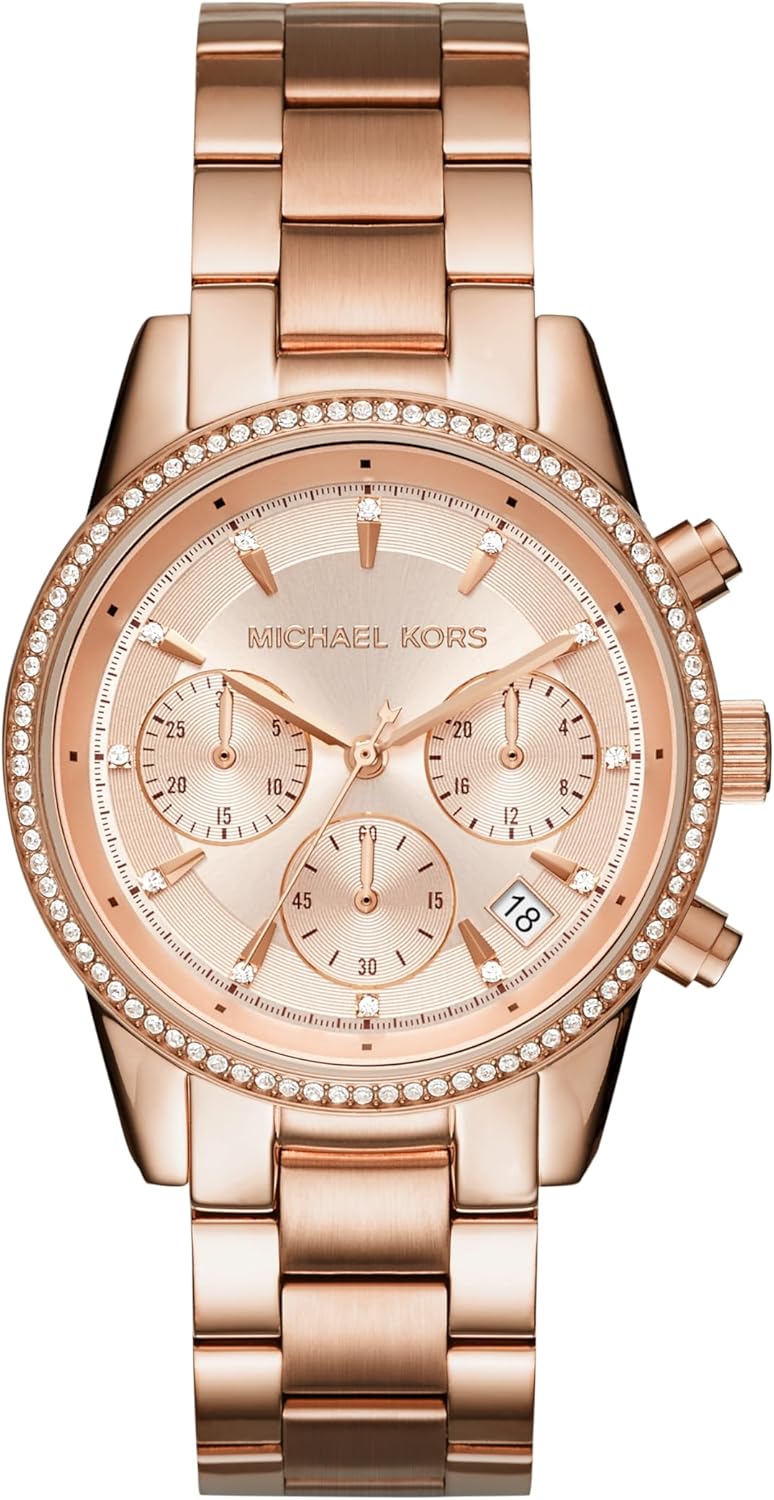 Thumbnail 6 de Michael Kors Orologio Bryant da donna 37 mm con cronografo al quarzo e cinturino in acciaio inox