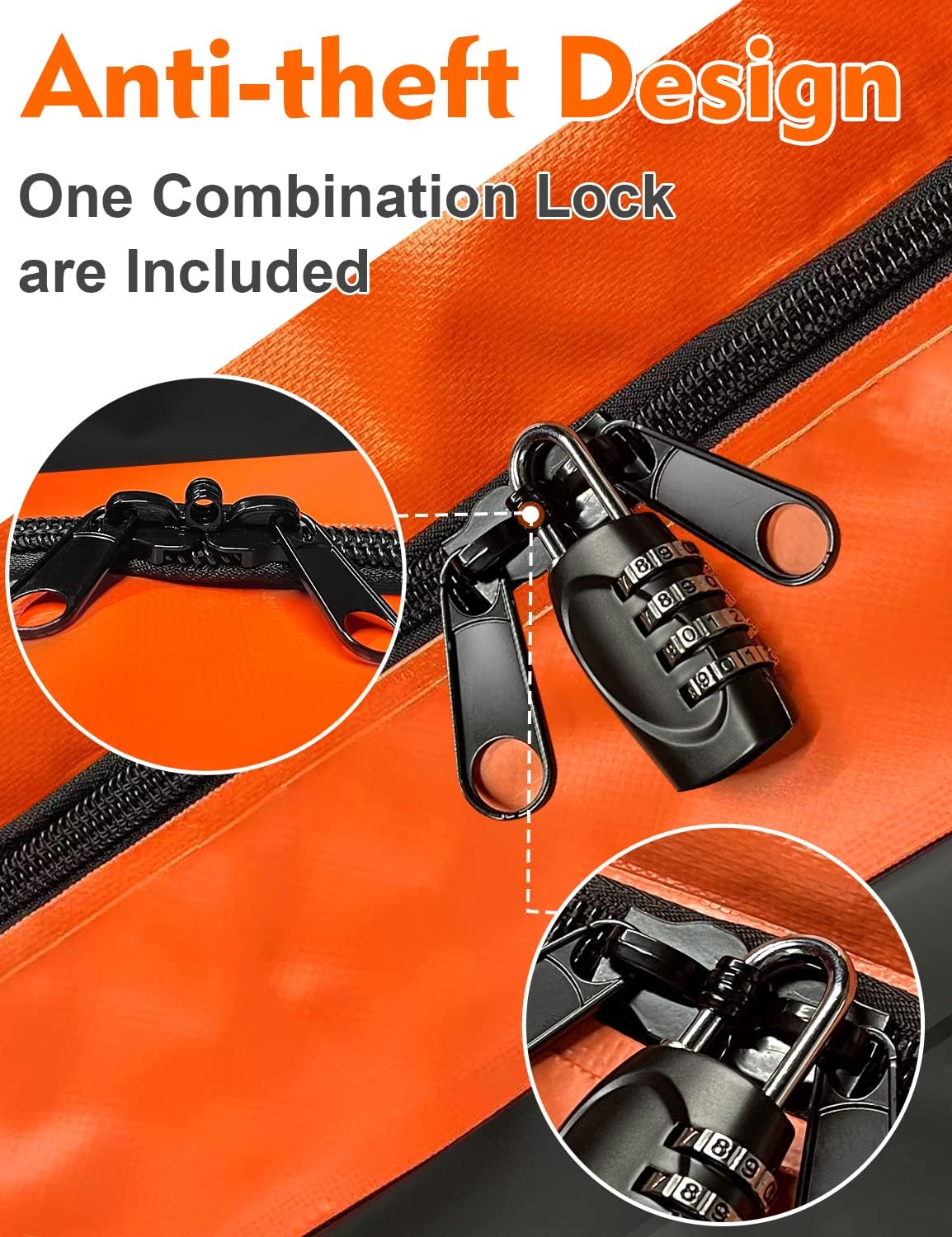 Detalle de FIVKLEMNZ 21 Cubic Rooftop Cargo Bag