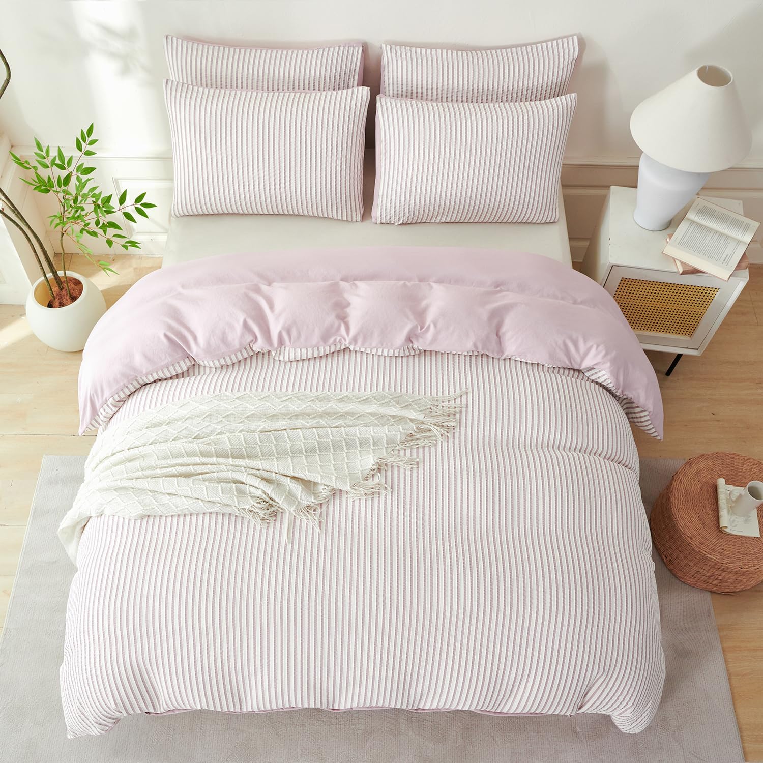 Thumbnail 3 de TISPLR Queen Comforter Set, Microfiber