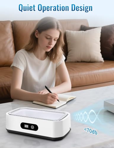 Thumbnail 6 de 650ml Ultrasonic Jewellery Cleaner by Olook (49000Hz) with 5 Timer Modes and Digital Display
