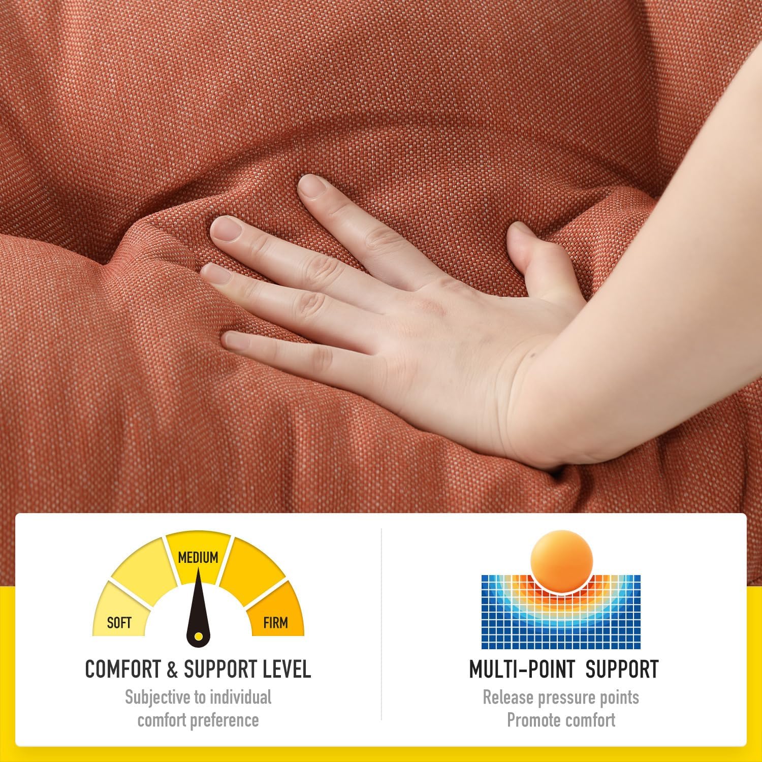 Thumbnail 5 de SUNROX LokGrip Memory Foam Bench Cushion 48x16x4