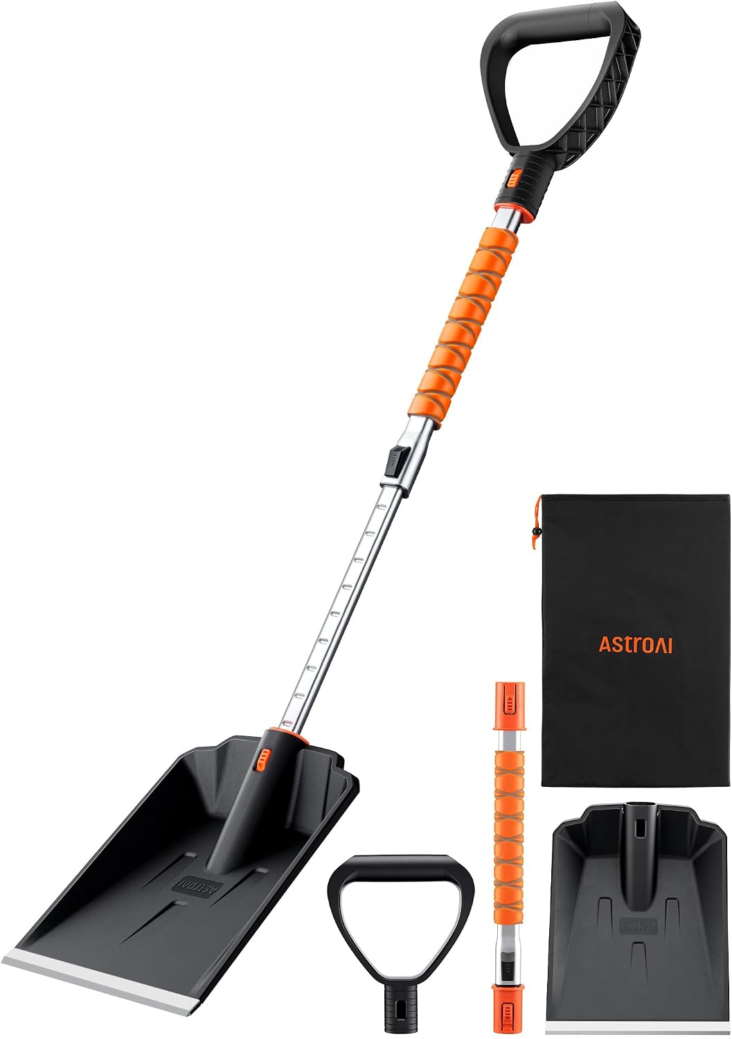 AstroAI Lightweight Snow Shovel 1.75 lb 🛠