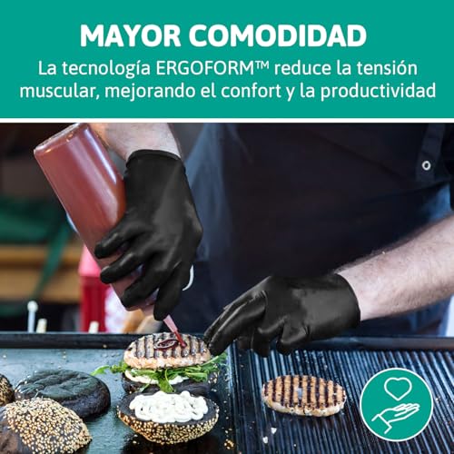 Thumbnail 4 de Ansell MicroFlex 93-852 Guantes nitrilo talla M, 100 uds 🧤