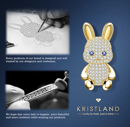 Thumbnail 5 de KristLand broche de conejo 3,5 x 2,3 cm