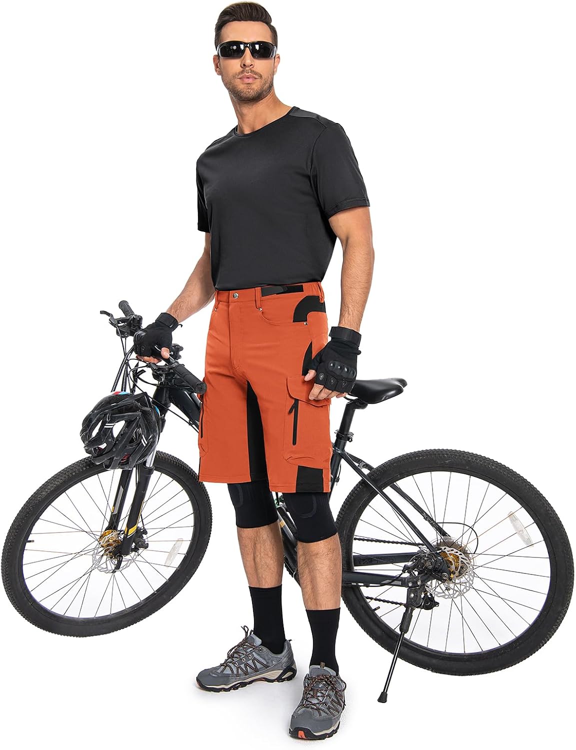 Detalle 2 de Cycorld MTB Hose für Herren mit 4D Polster
