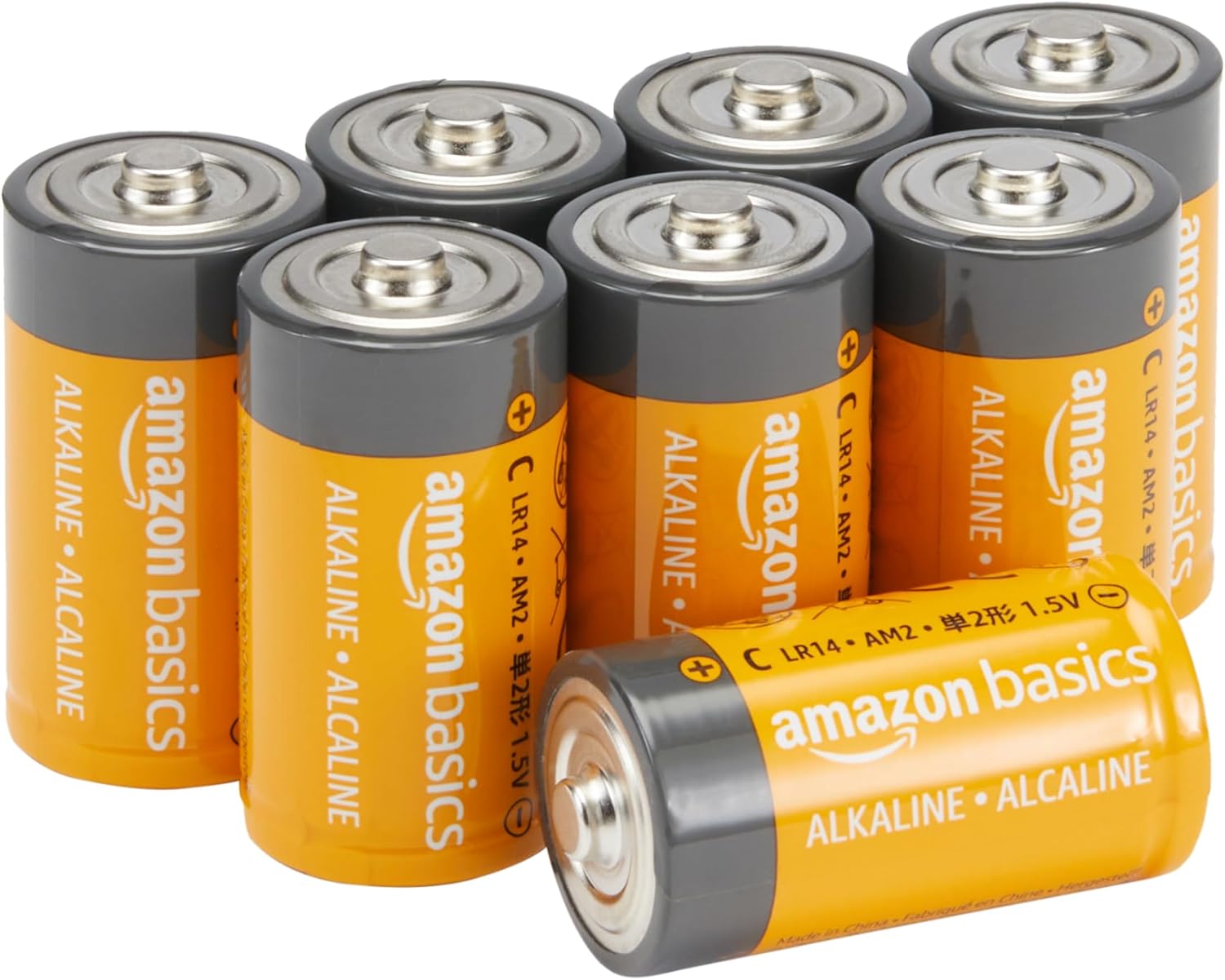 Thumbnail 5 de Amazon Basics Allzweck-Alkali-Batterien Typ C (Babyzellen), 1,5 V, 12 Stück – 5 Jahre lagerfähig
