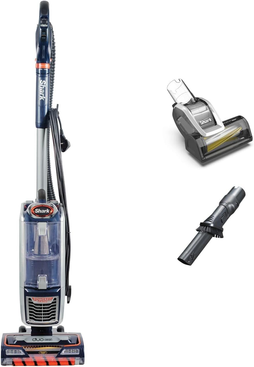 Detalle de Shark NZ801UKT Corded Upright Vacuum Cleaner with Anti Hair Wrap & DuoClean (0.83L) – Pet Model