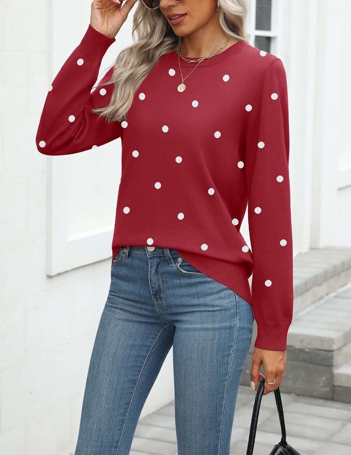 Thumbnail 2 de Zeagoo 2026 Viscose Crewneck Sweater 100% Viscose 🍂