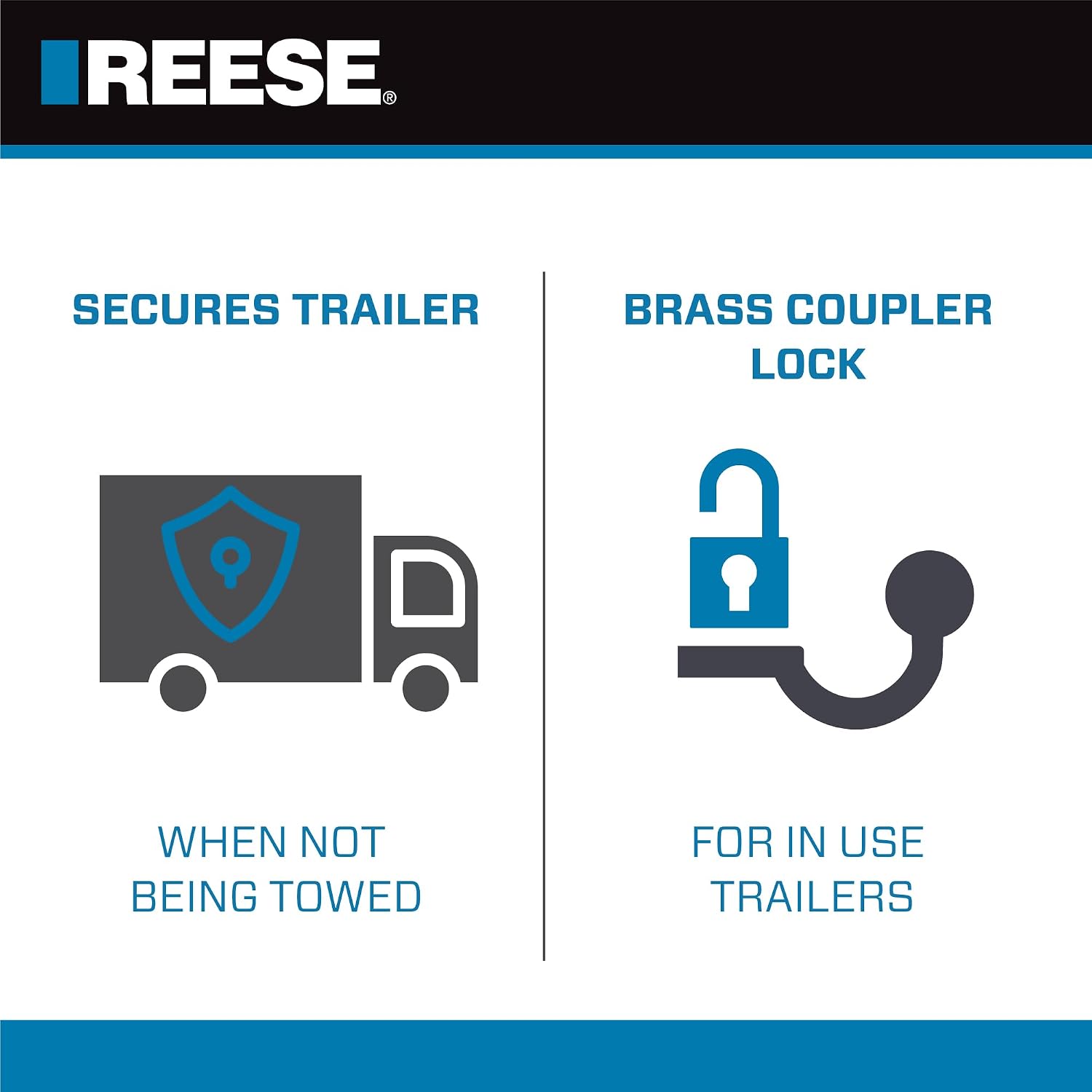 Detalle 2 de Reese Towpower tow lock kit 7014700