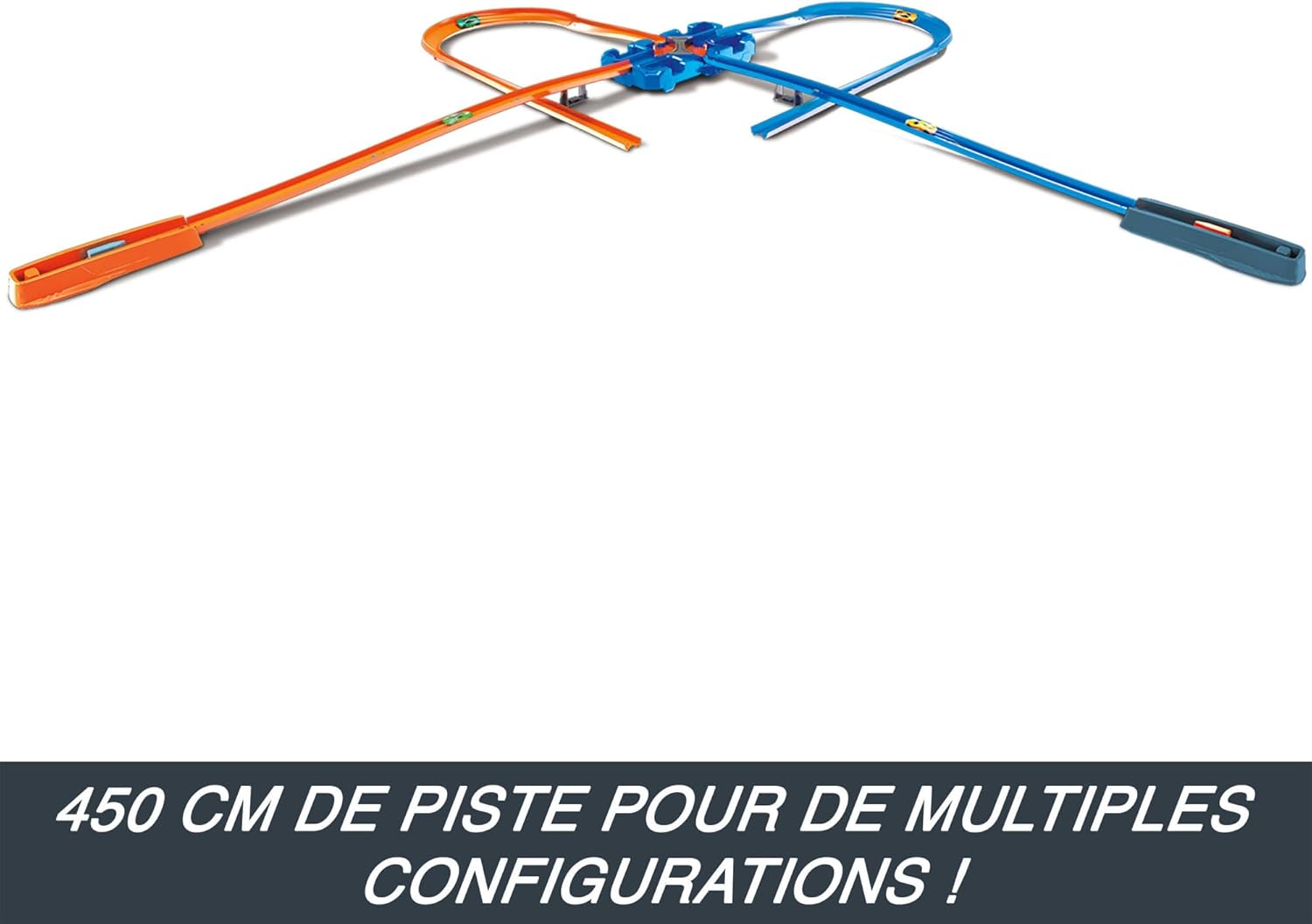 Thumbnail 2 de Hot Wheels Track Builder boîte de Construction Deluxe – 6 mètres de Piste et 2 Voitures incluses
