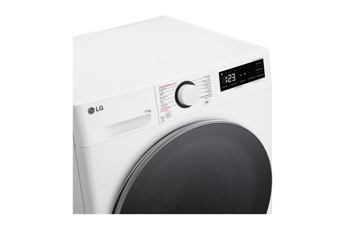 Detalle de LG F4WR5011A6F Lavadora inteligente 11 kg, 1.400 rpm