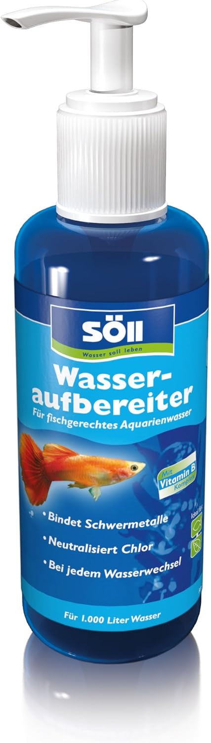 Detalle de Söll Wasseraufbereiter Aqua, 500 ml – Wasseraufbereitung fürs Aquarium