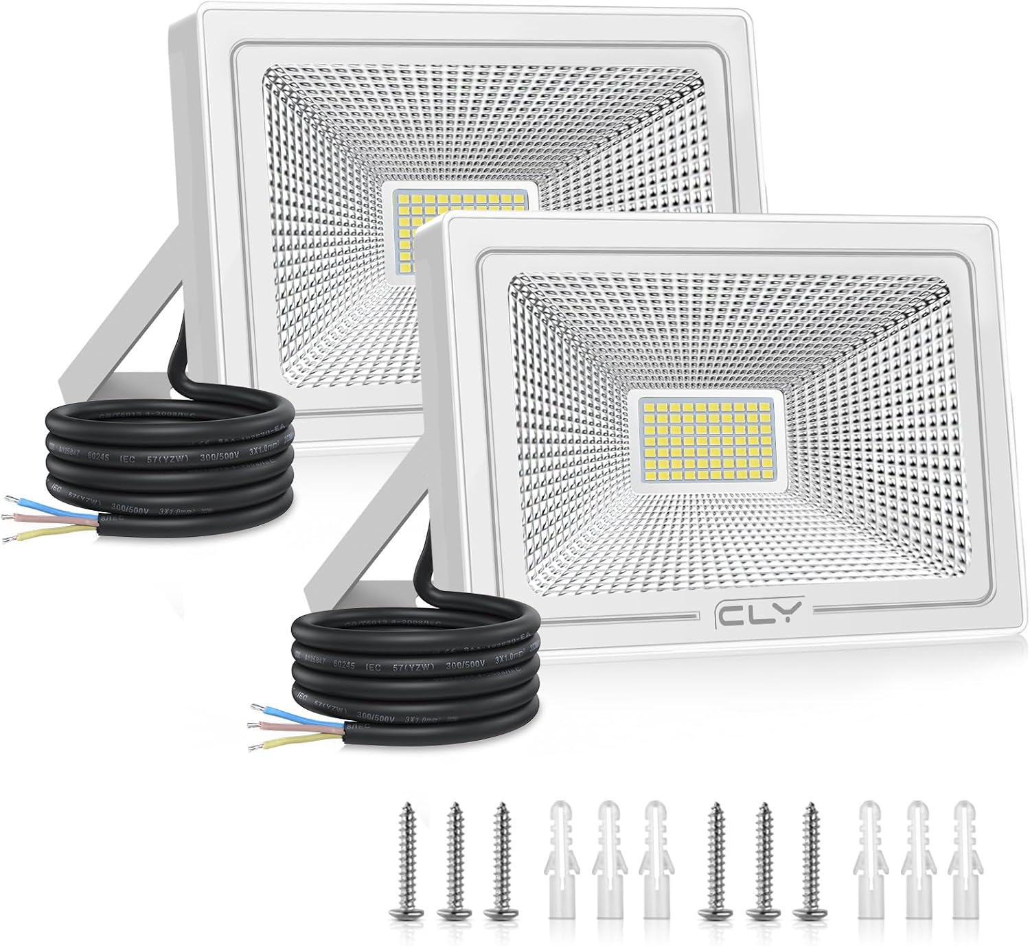 Detalle de CLY Foco LED 50W 2 Pack 4300LM 6500K