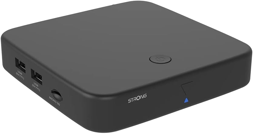 Thumbnail 3 de STRONG SRT420 4K Streaming Box mit Android TV, DVB‑T2, Ethernet & integriertem Chromecast