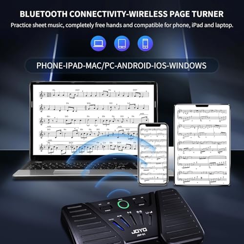 Detalle de JOYO Wireless Page Turner SP-01: Bluetooth Foot Switch for iPad/Tablet/Phone