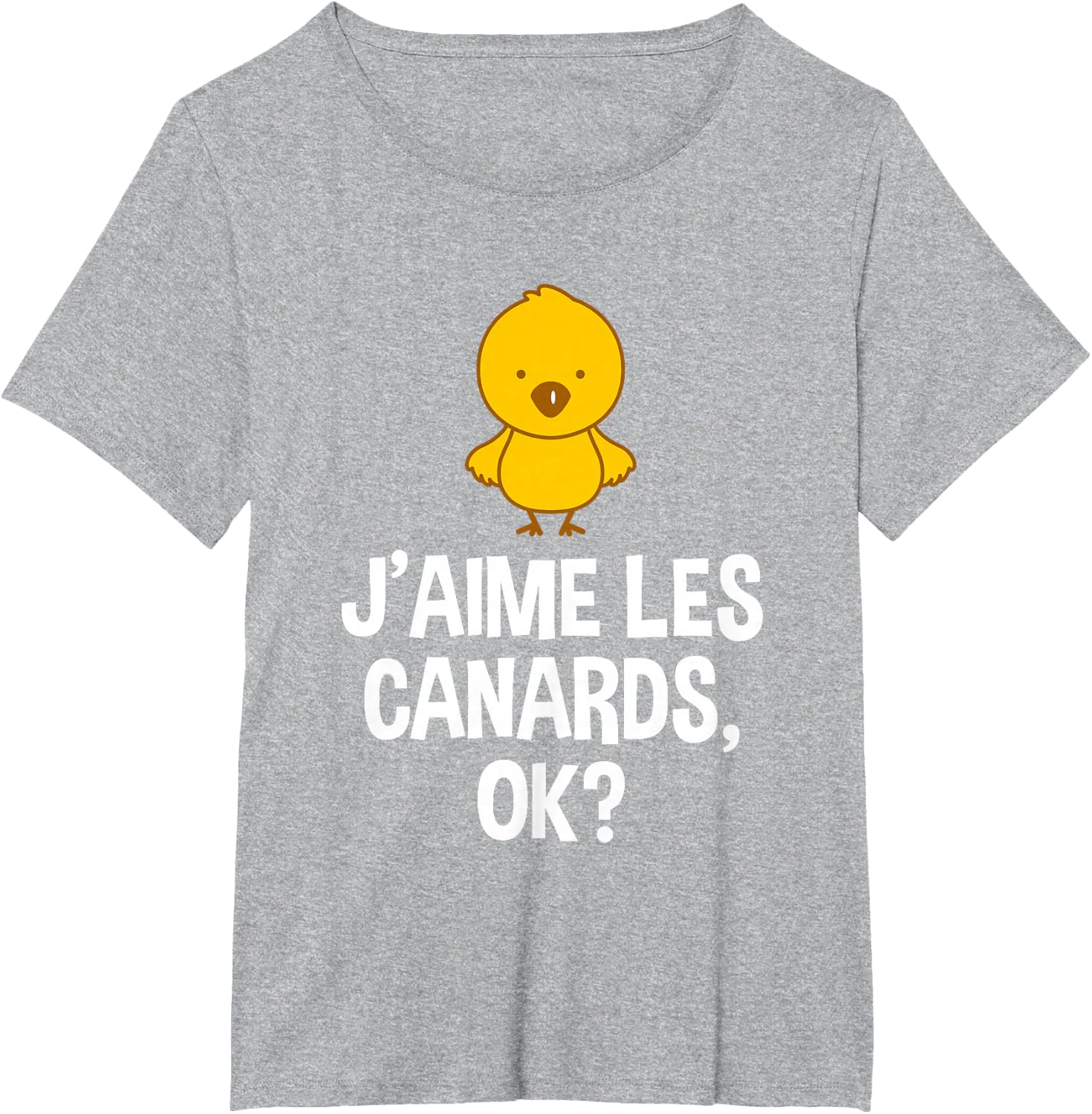 Detalle 2 de T-shirt canard Amoureux des Canards