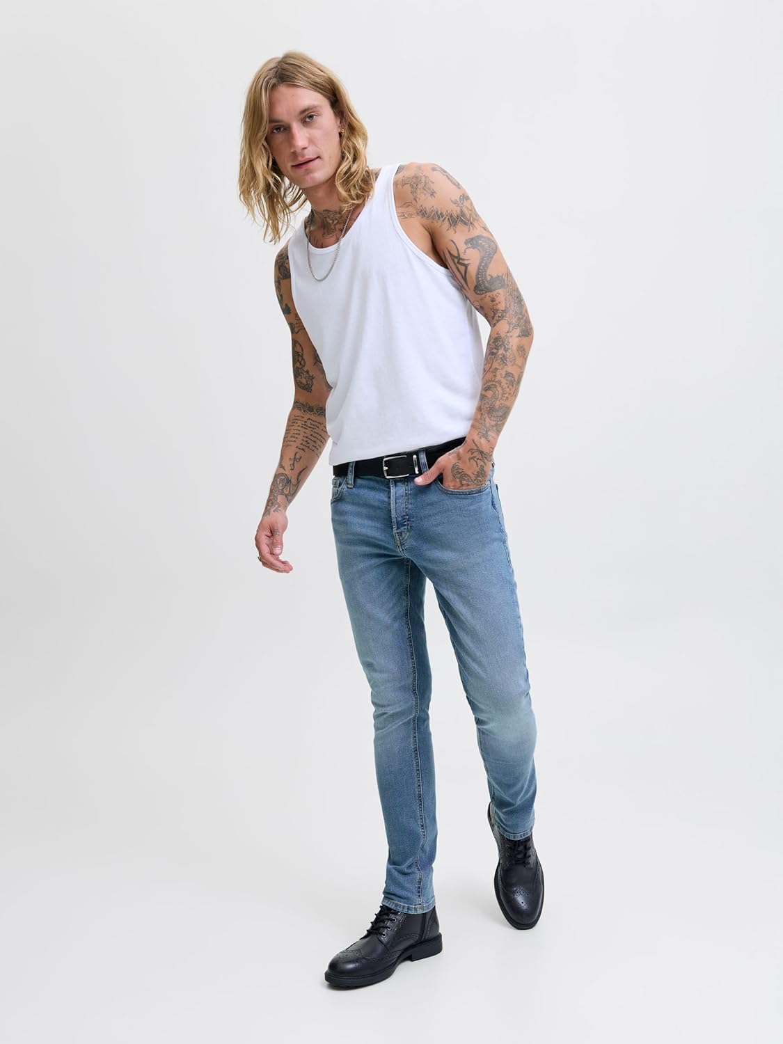 Thumbnail 4 de JACK & JONES JJIGLENN 330 vaqueros ajustados 31W