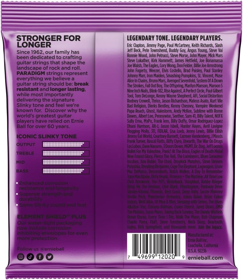 Detalle 2 de Ernie Ball Electric Guitar Strings, 11-48 Gauge