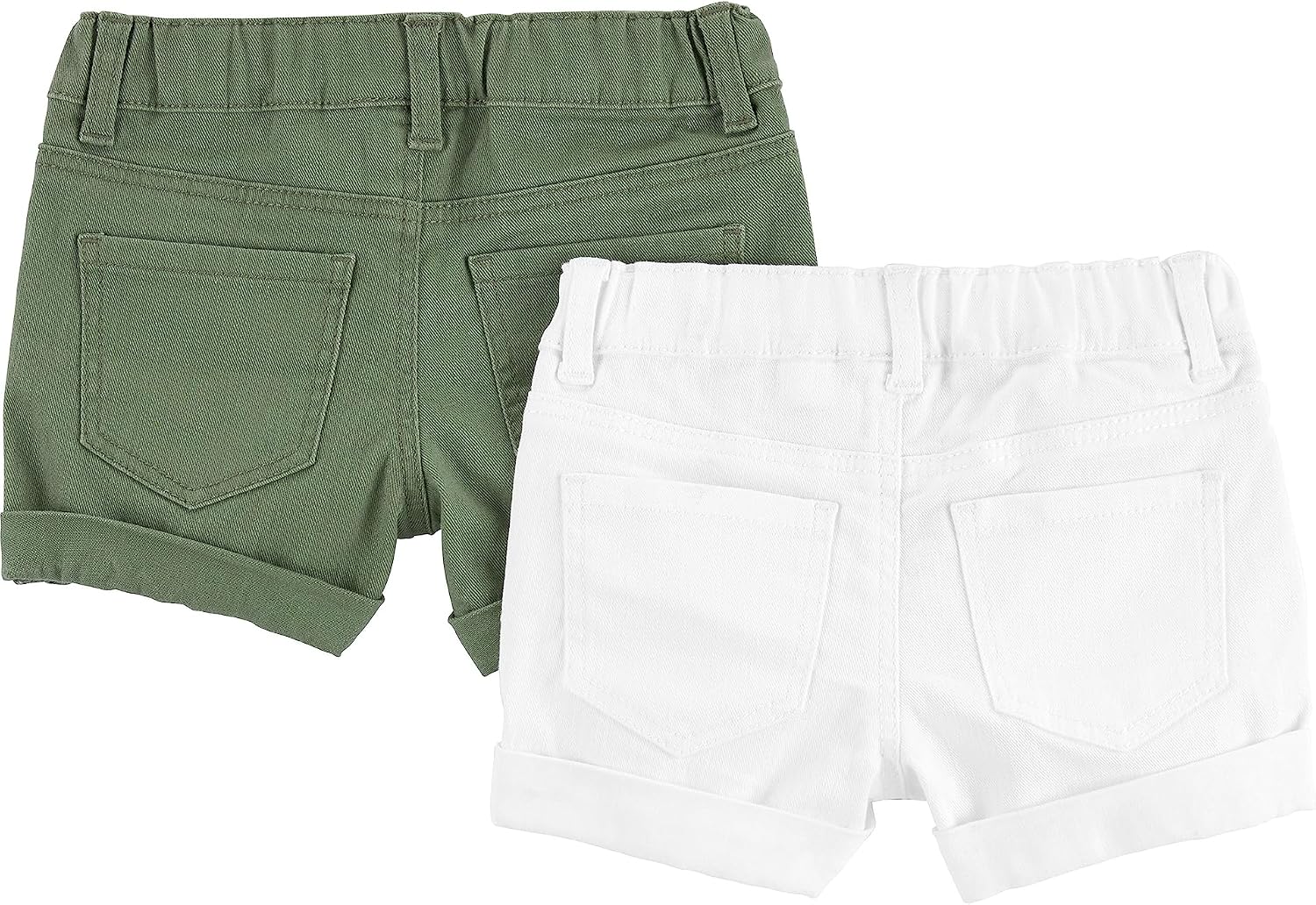 Detalle 2 de Simple Joys by Carter's Mädchen Denim Shorts – 2er Pack im Überblick