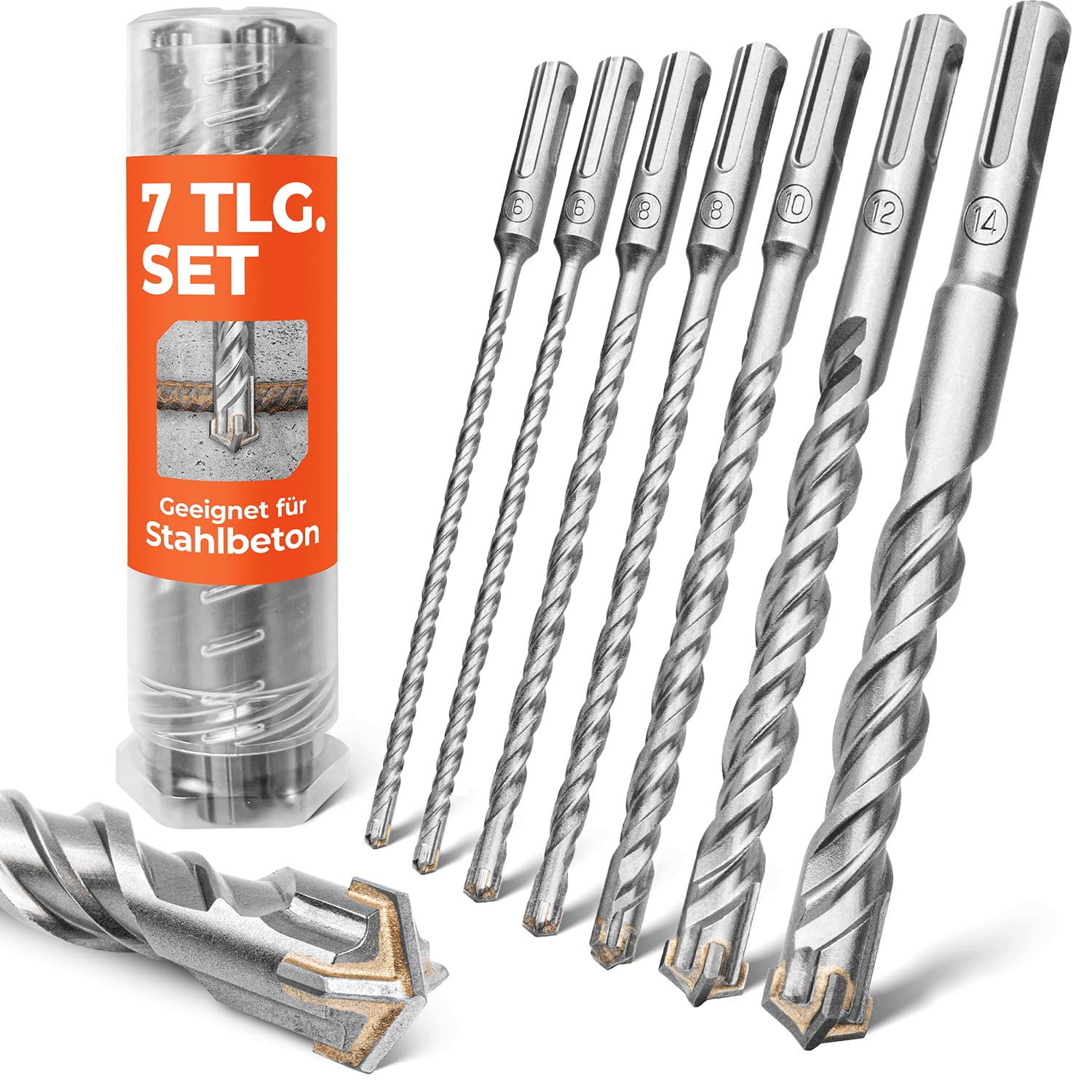 BAUBECK SDS Plus Bohrer 7tlg 🛠