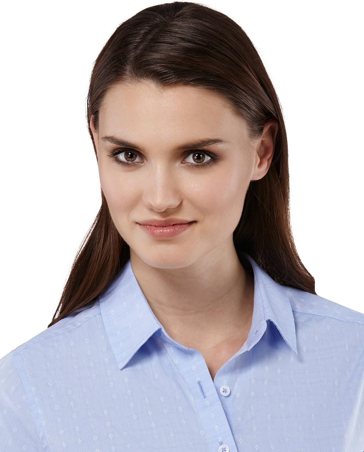Detalle 2 de EMBRAER Chemisier Femme Modern-fit 100% coton