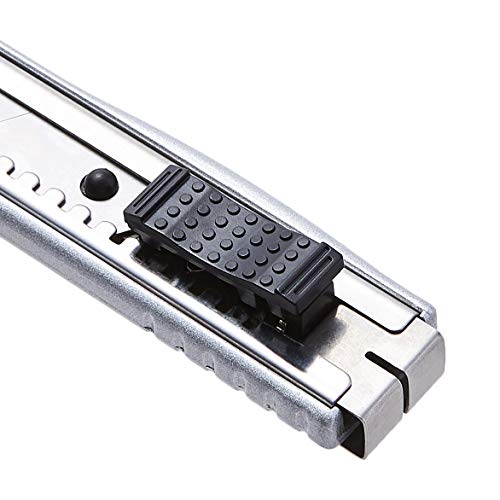 Thumbnail 3 de Amazon Basics - Cuchillo Zinc Automático + 20 Hojas 🗡️