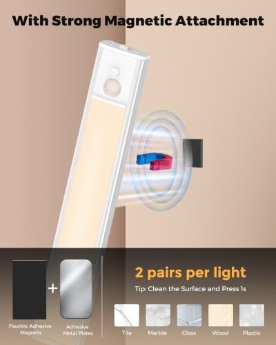 Thumbnail 9 de VenzBlomia Under Cabinet Kitchen Lights 5 Pack with Motion Sensor (25cm)