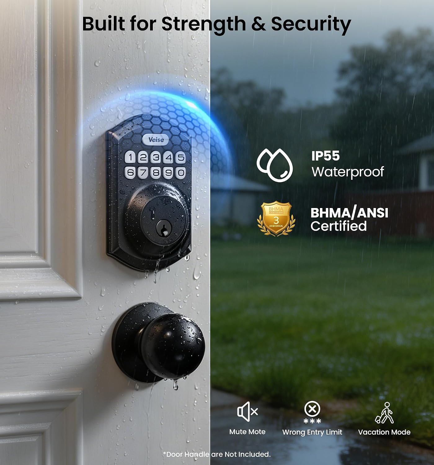 Detalle de Veise Keyless Entry Deadbolt VE001