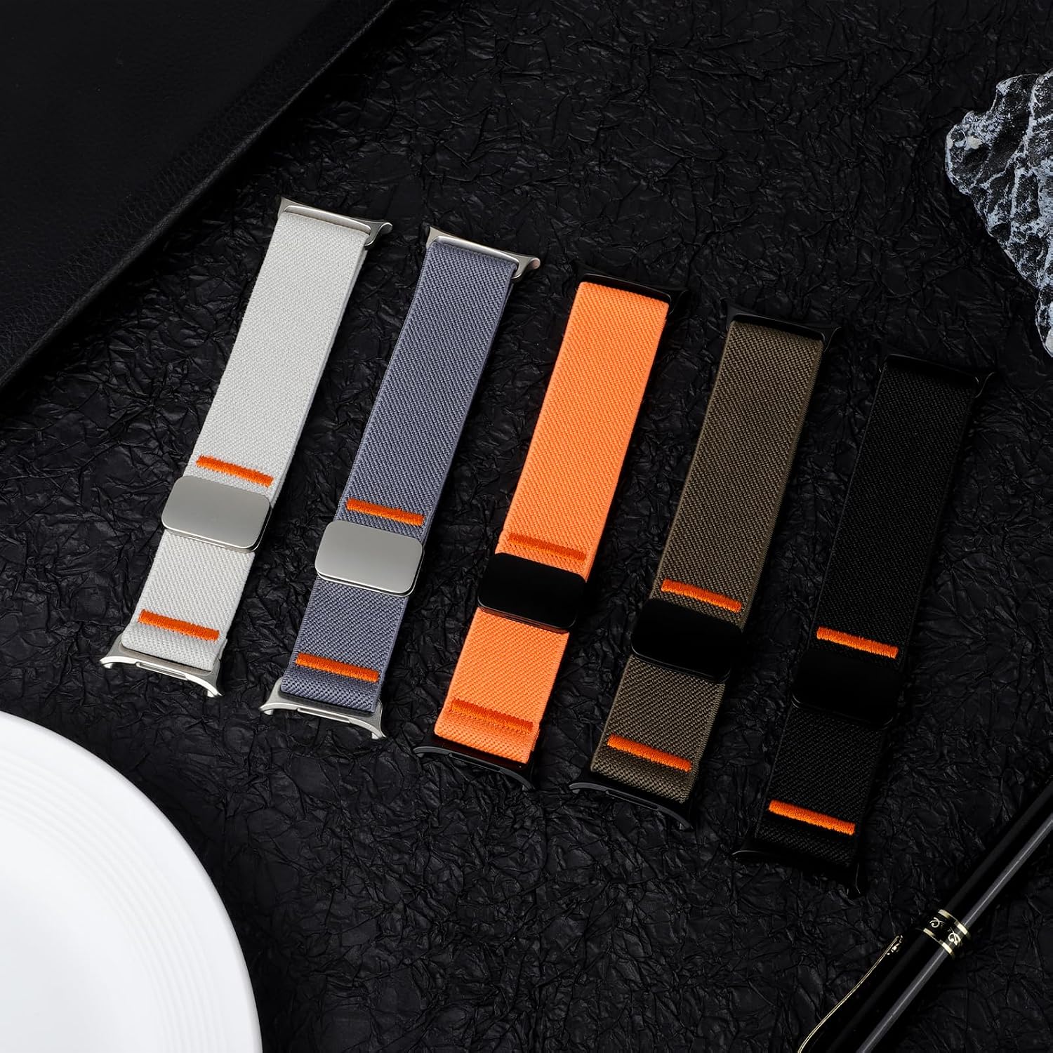 Thumbnail 4 de Stretchy Braided Watch Band, Nylon