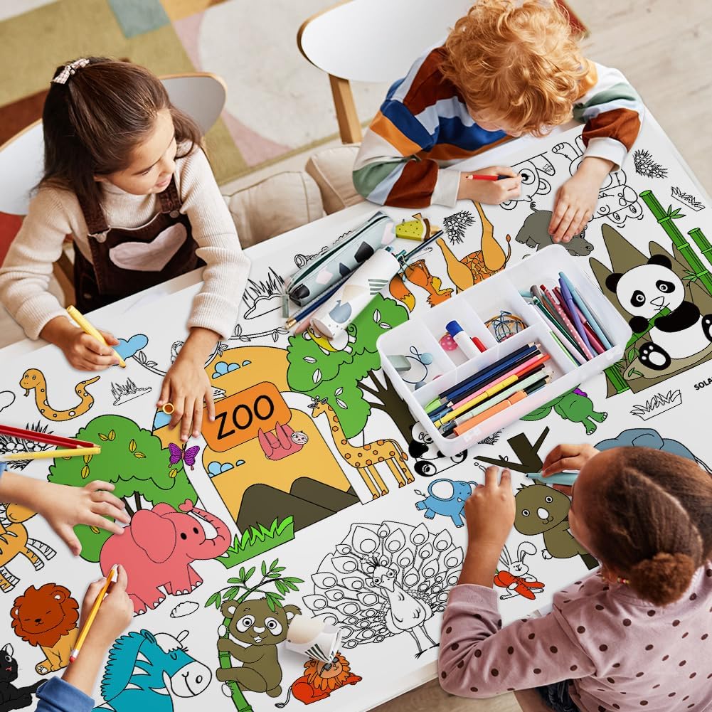 Thumbnail 4 de AYESY Papier-Tischdecke 183×76 cm 🎨