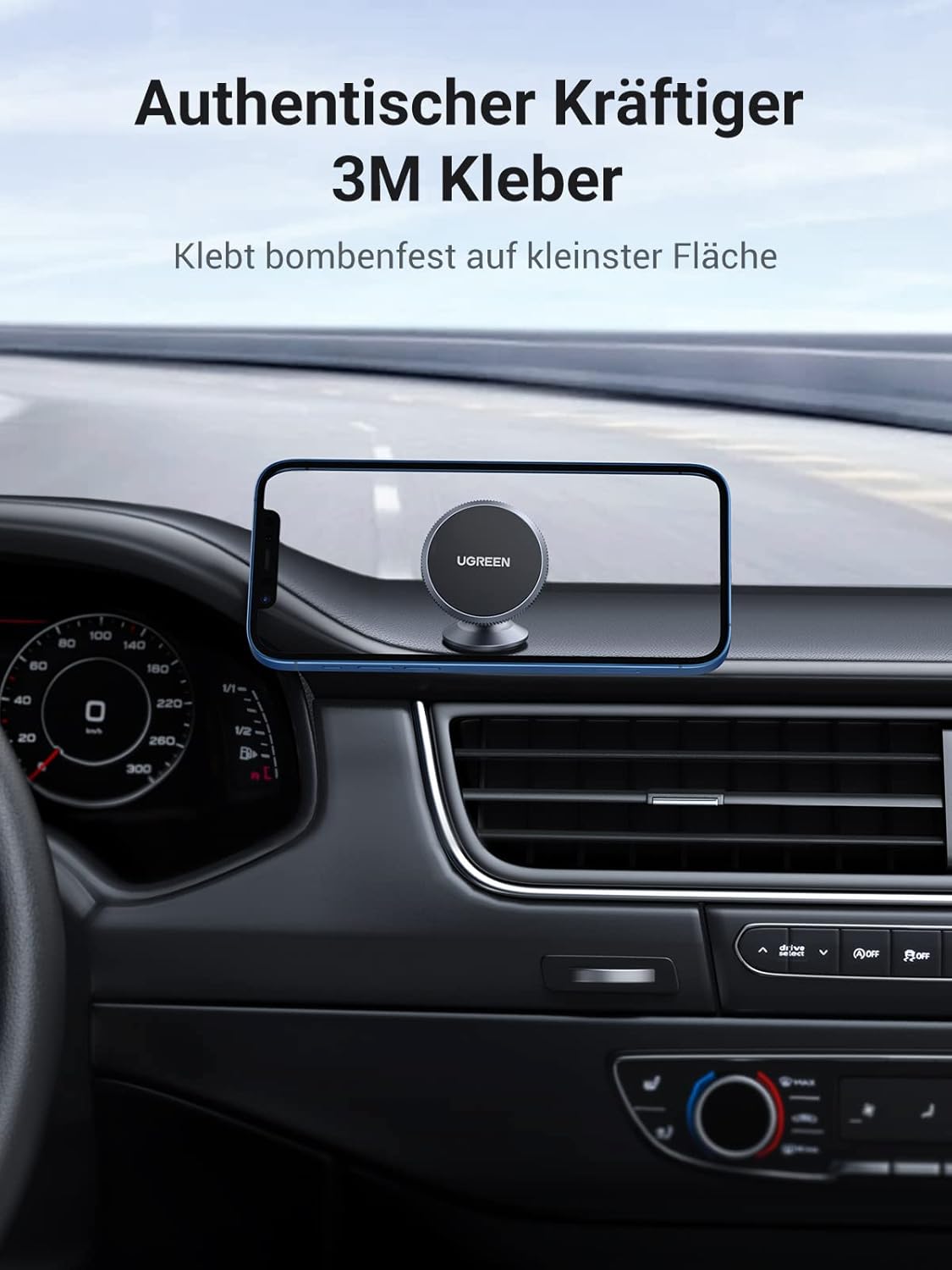 Detalle 2 de UGREEN Magnet Handyhalterung Auto 360°