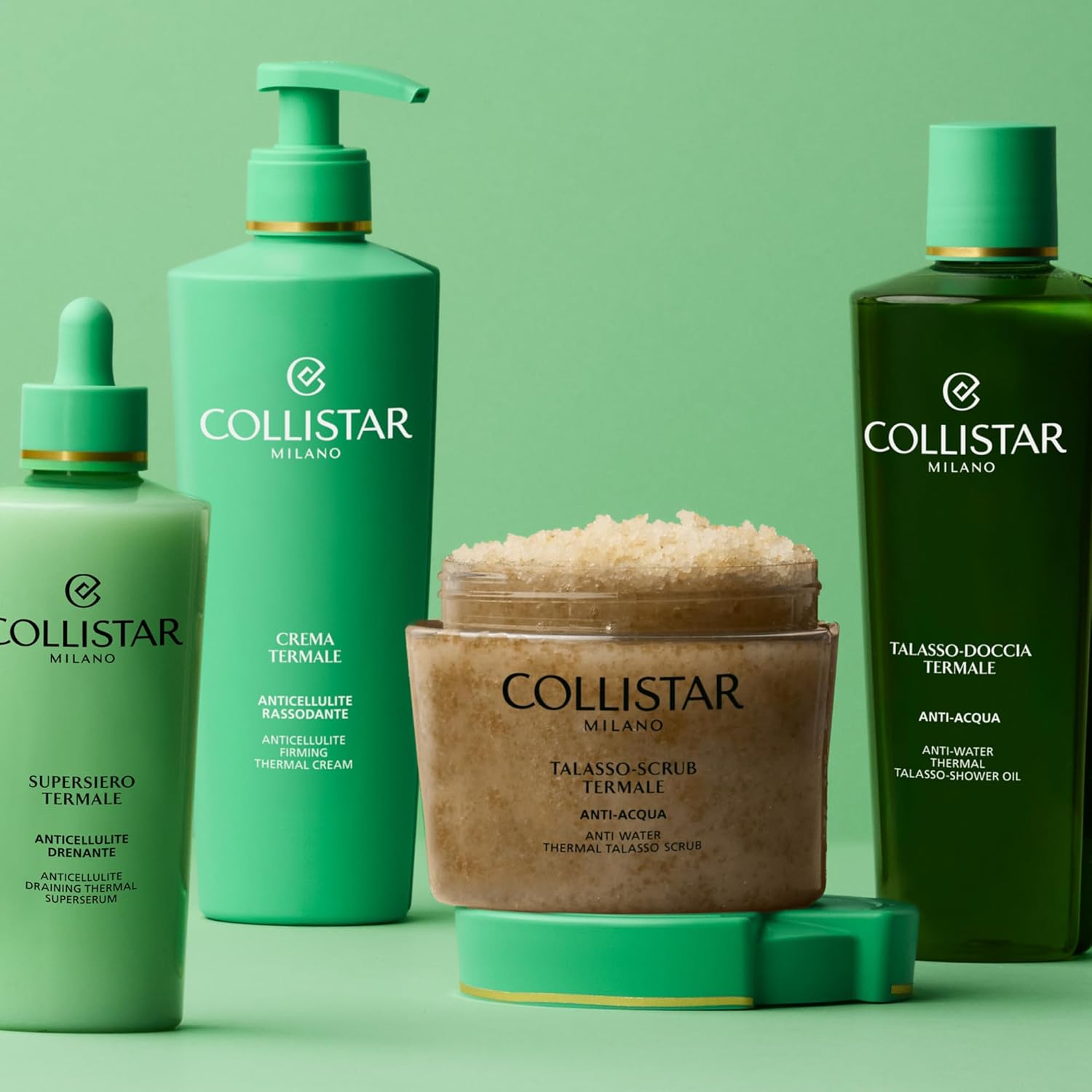 Detalle 1 de Collistar Talasso Doccia Termale Anti-Acqua: Oleo-Gel Detergente Aromatico con Acqua Termale, Bergamotto e Estratti Verdi