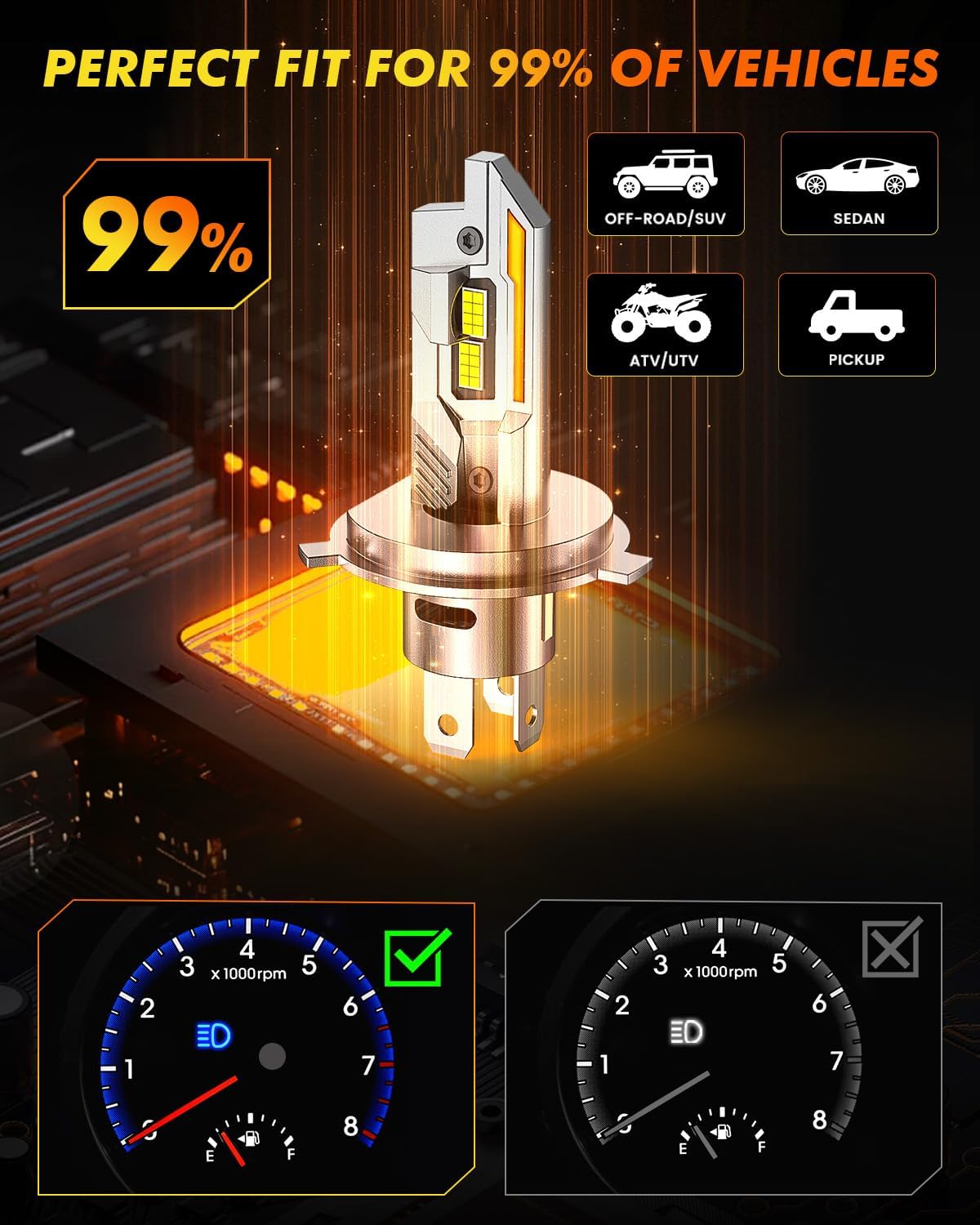 Thumbnail 6 de Termitor H4 Light Bulbs