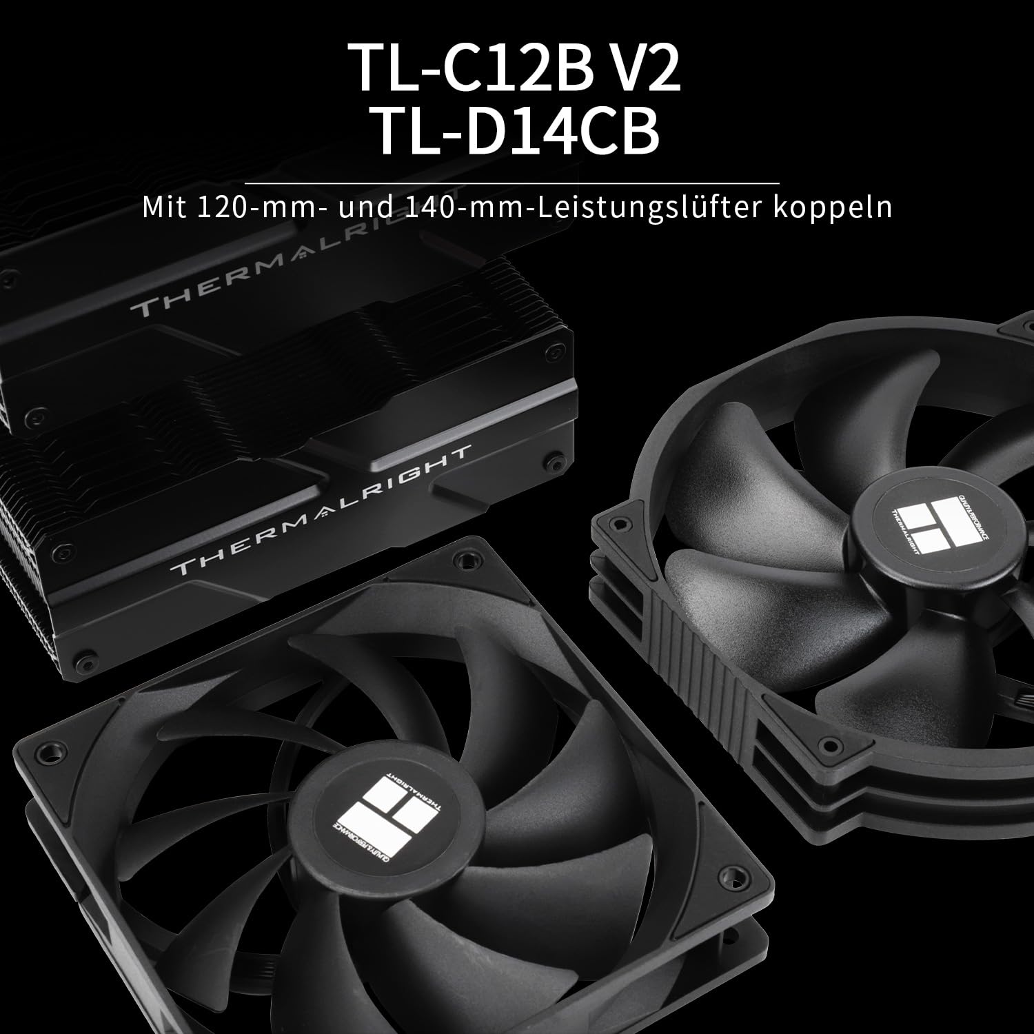 Thumbnail 4 de Thermalright Peerless Assassin 140 Black CPU Luftkühler