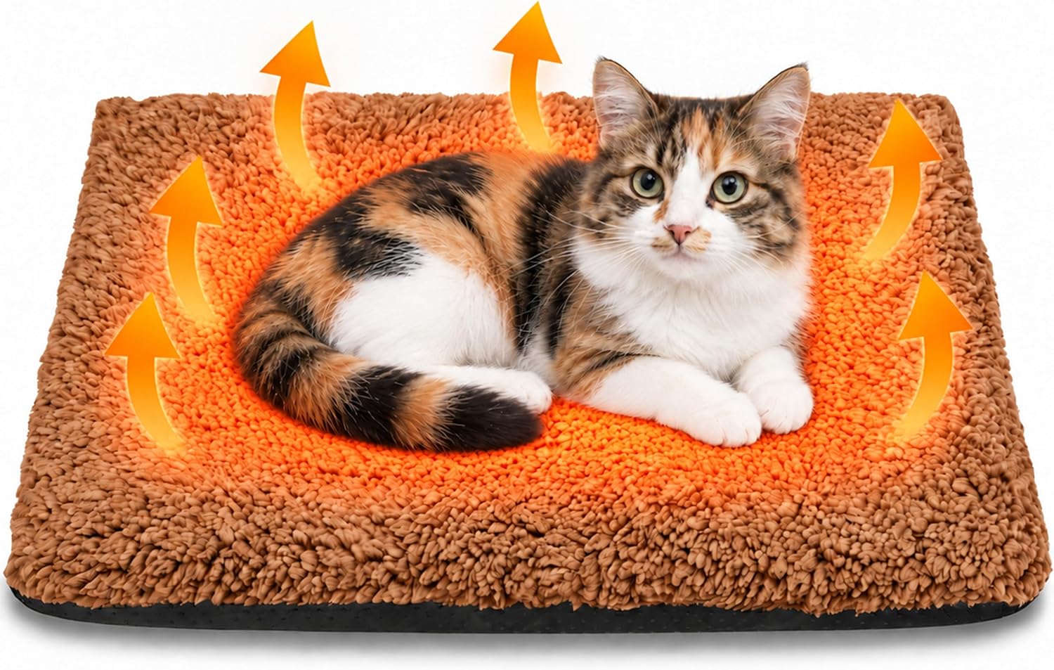 Detalle de PatiencET DZZL-GND Self-Warming Cat Bed, 14 x 20-Inch Fleece Mat