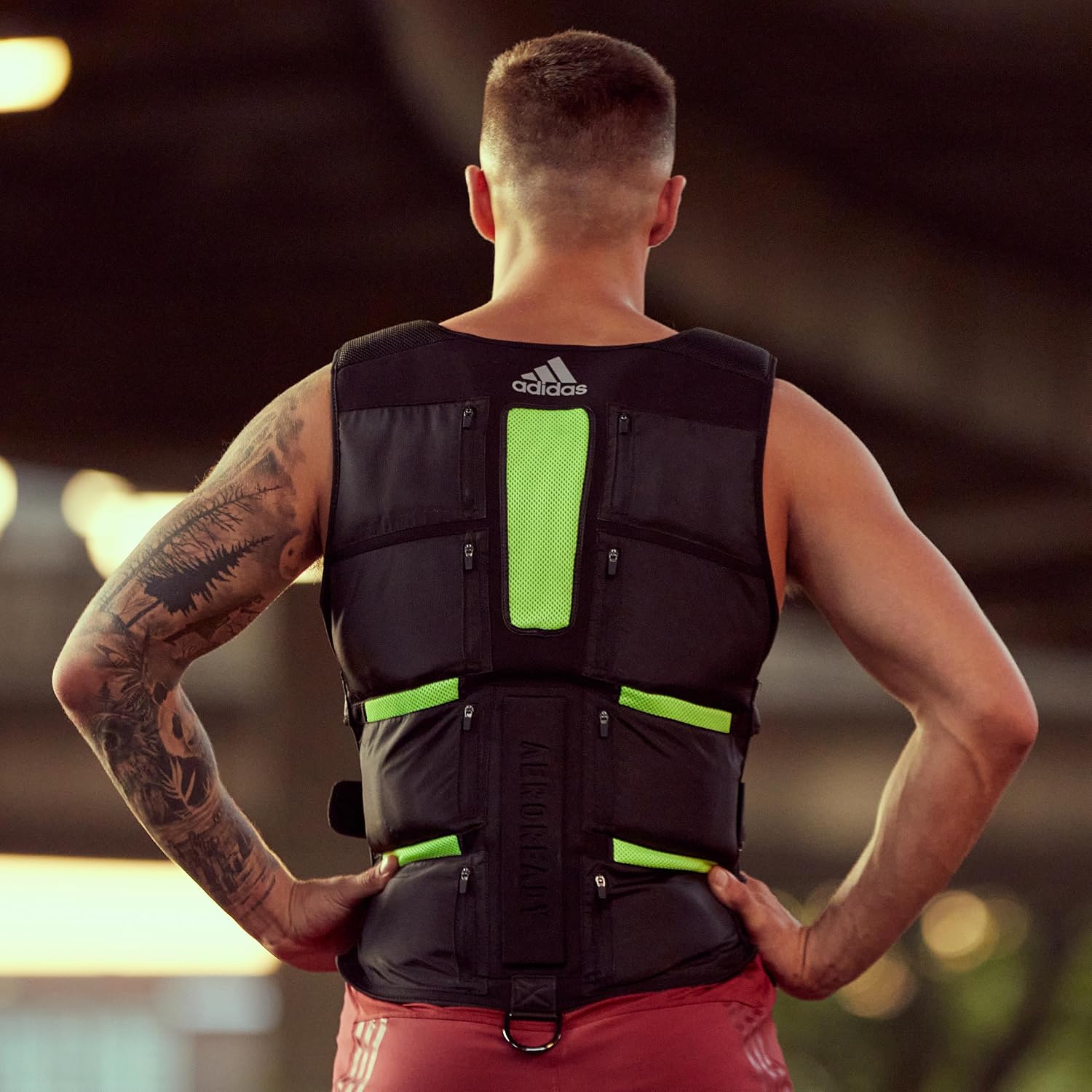 Detalle de adidas ADWT-12637 パフォーマンスアジャスタブルウエイトベスト 10kg・重量調整式