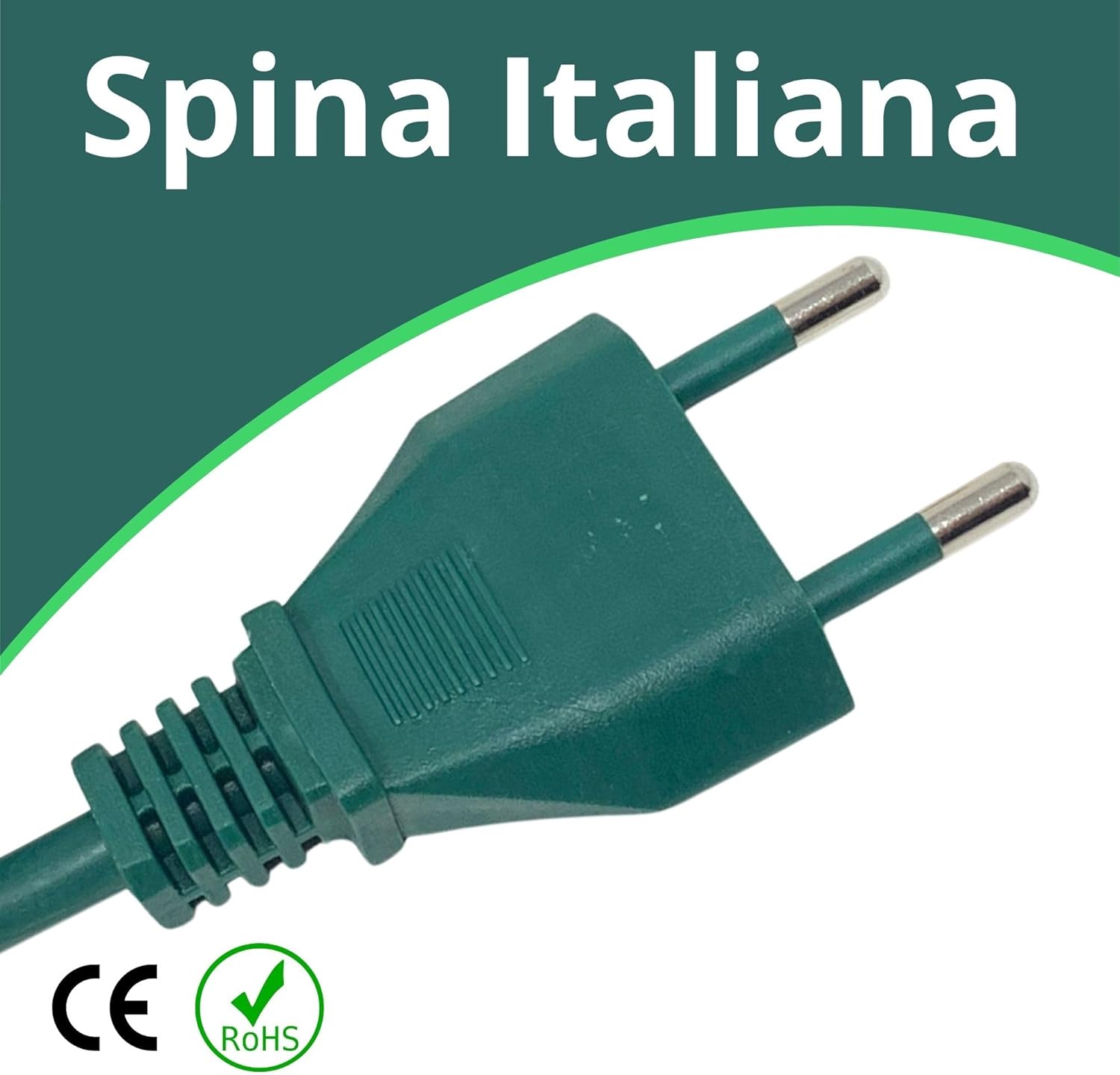 Detalle de NAMAI Cavo Folletto VK140 / VK150, 10 metri, Verde – Compatibilità VK140/VK150, resistente e facile da sostituire