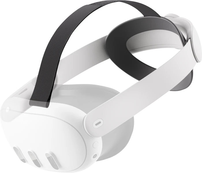 Detalle de Meta Quest 3S 128 GB + BlueBuilt PC Link-Kabel + Elite Strap (inkl. Touch Plus Controller)