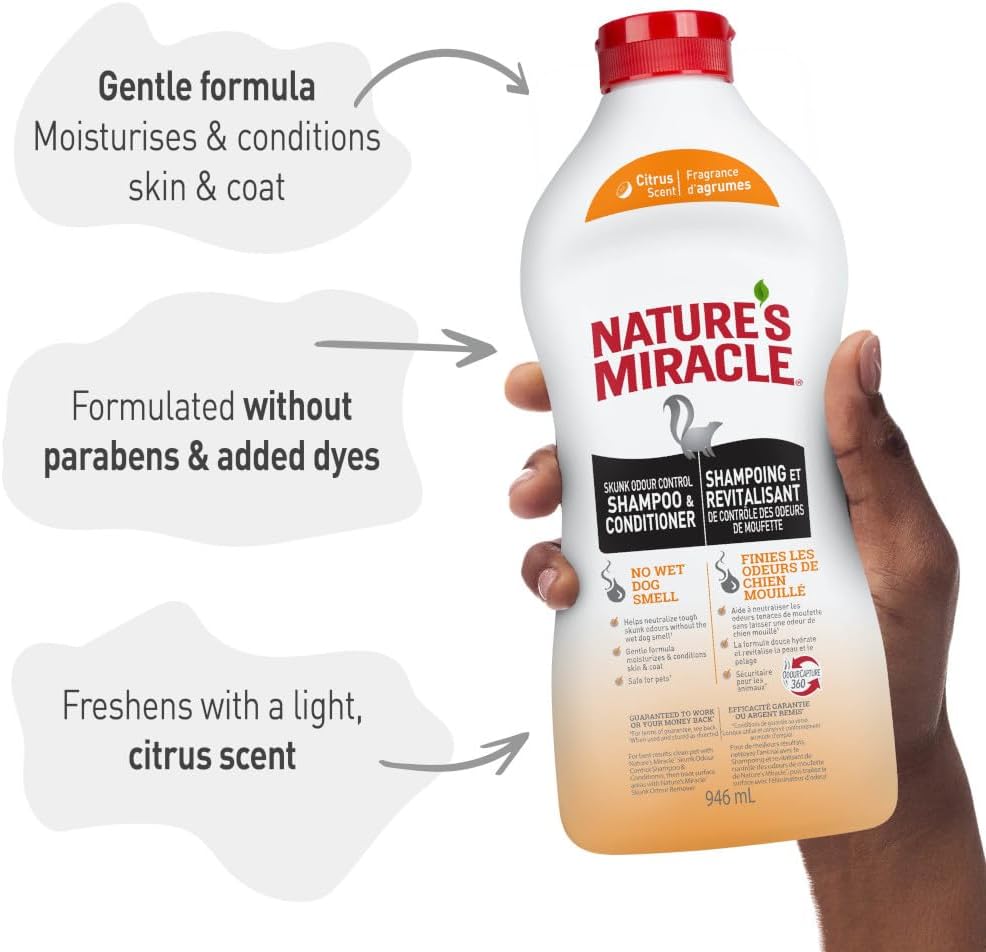 Thumbnail 6 de Nature’s Miracle Pet Shampoo and Conditioner, 32 oz