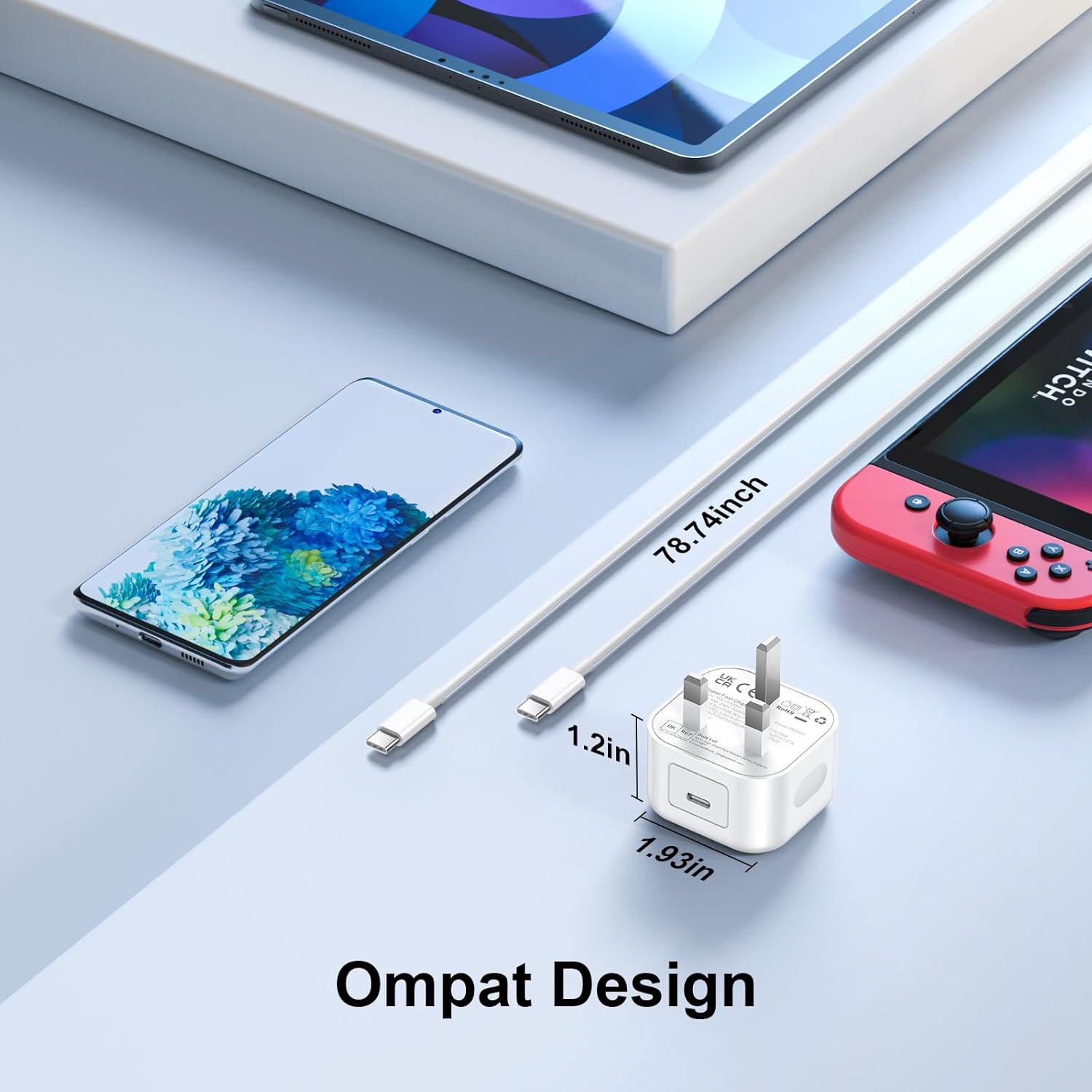 Thumbnail 4 de Samsung 25W USB C Charger Two-Pack